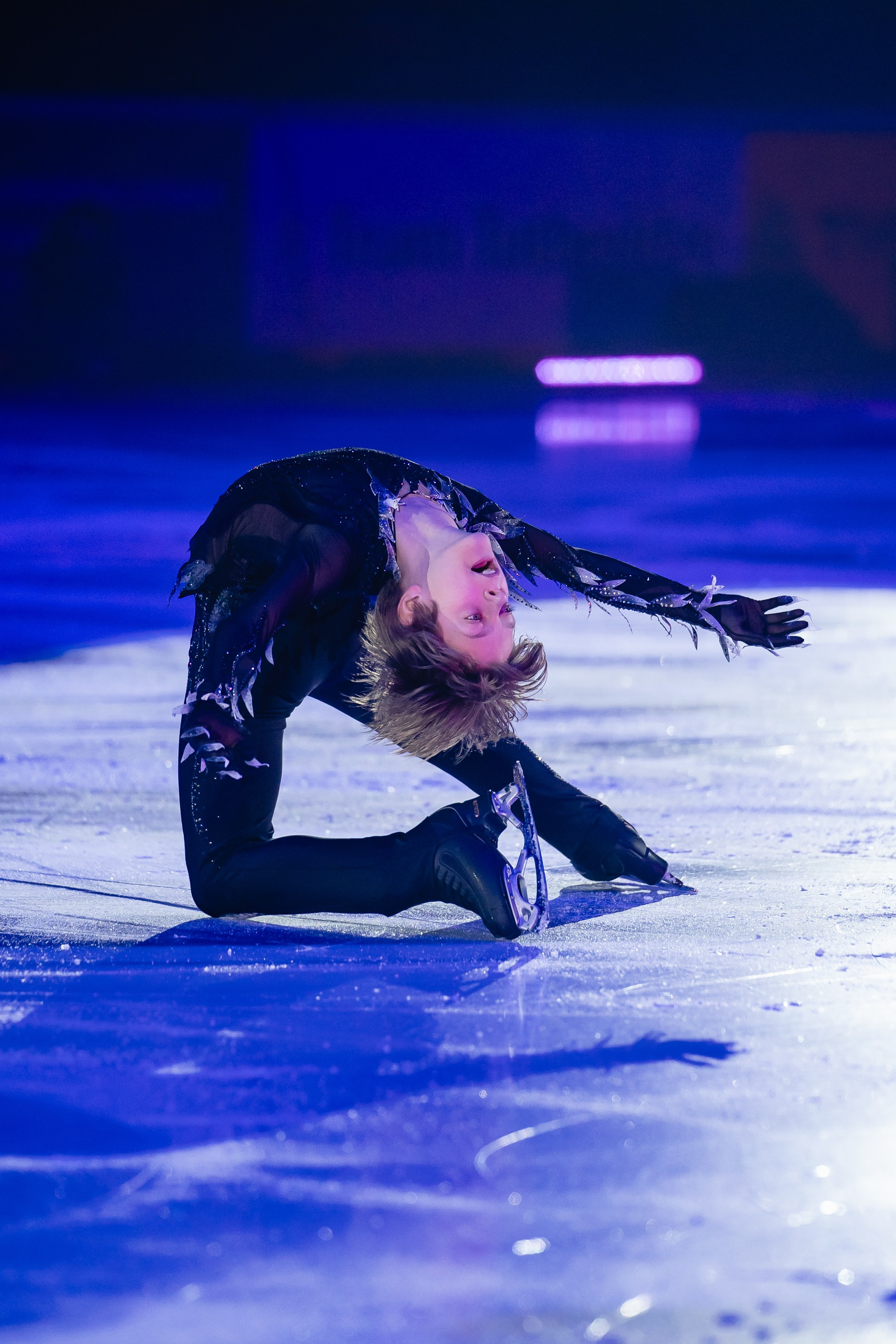 Шоу «Чемпионы на льду» в Новосибирске. Воробьева Ксения — Спортивный и танцевальный фотограф Новосибирск
