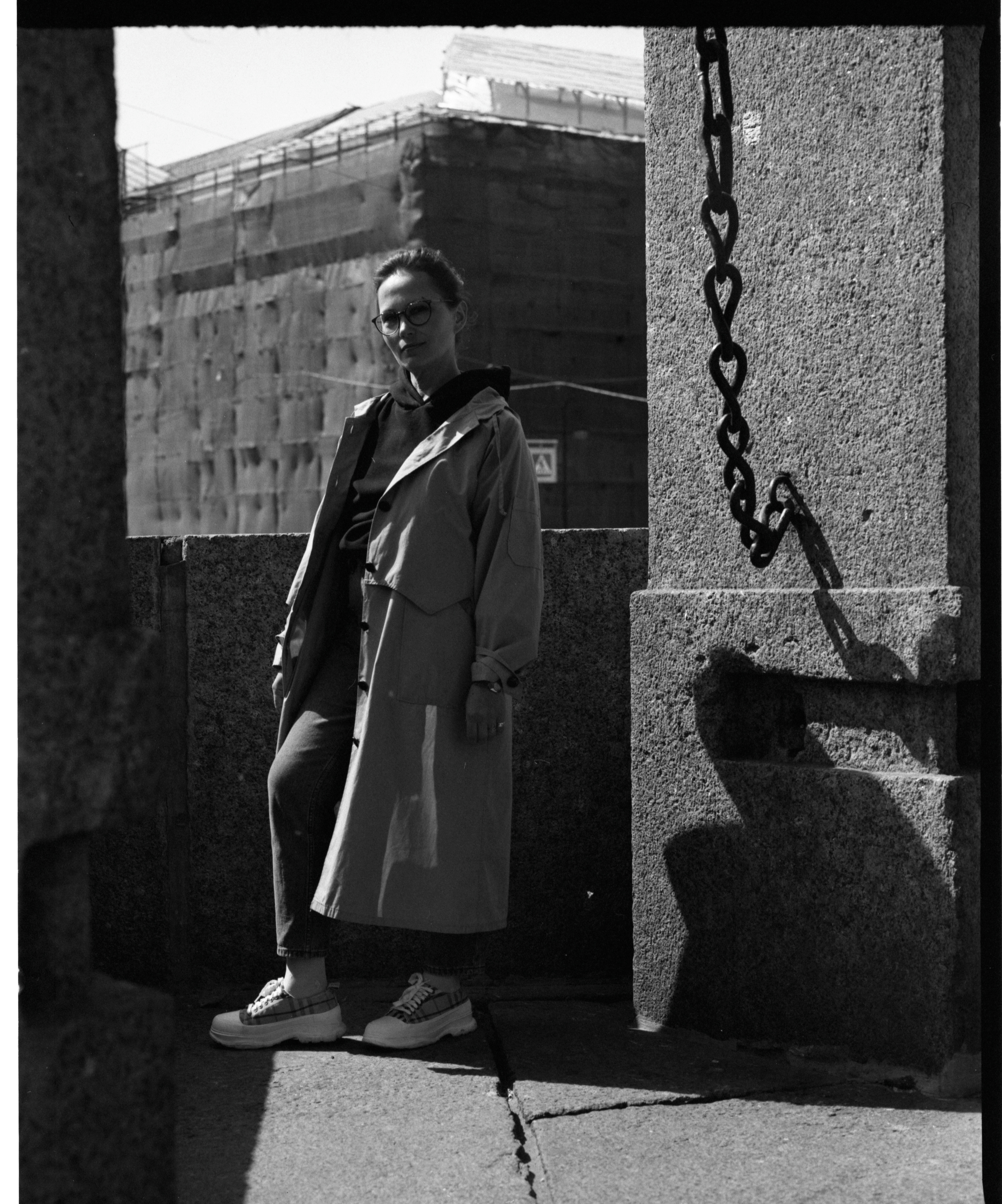 Фотосессия для Натальи. Портреты на большой фотоаппарат в студии и на улице. Илья Михачёв Фотограф ПРО людей