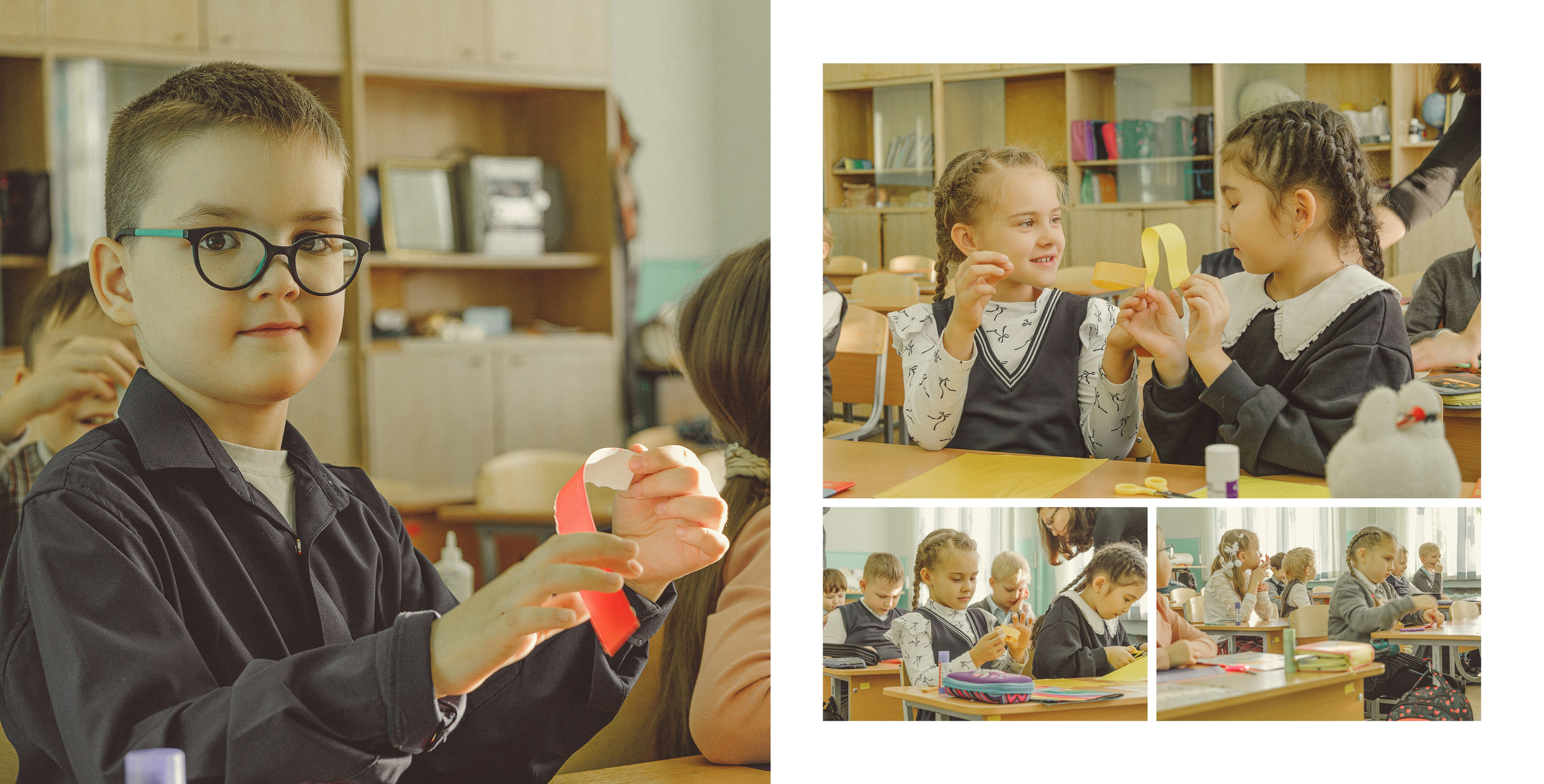 Класс — школьный альбом с живой историей