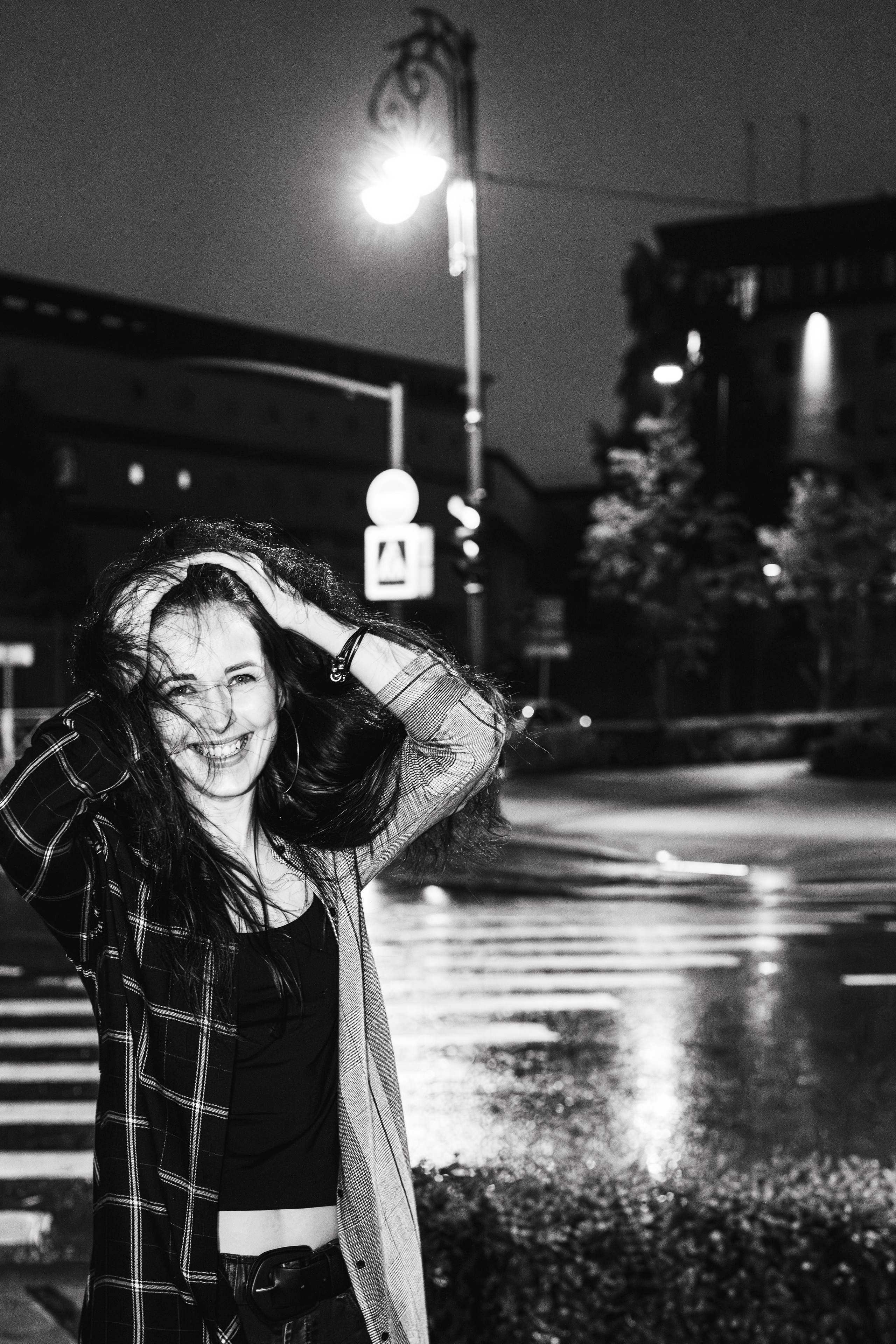 Ночная съёмка в городе. Фотограф и видеограф Анна Жагорина