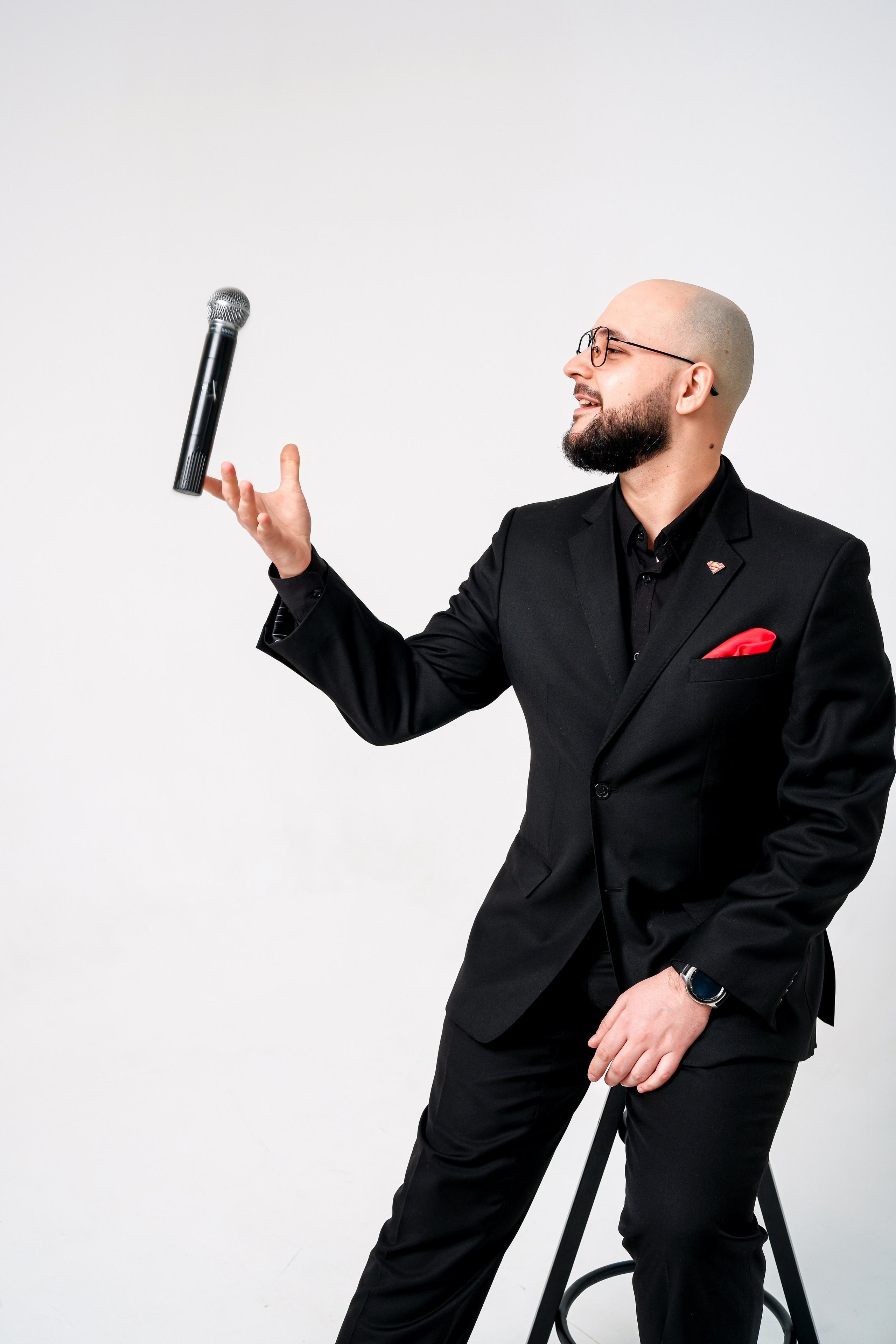 Съёмка фото и видео для ведущего Александра Кинчеева. Фотограф и видеограф Анна Жагорина