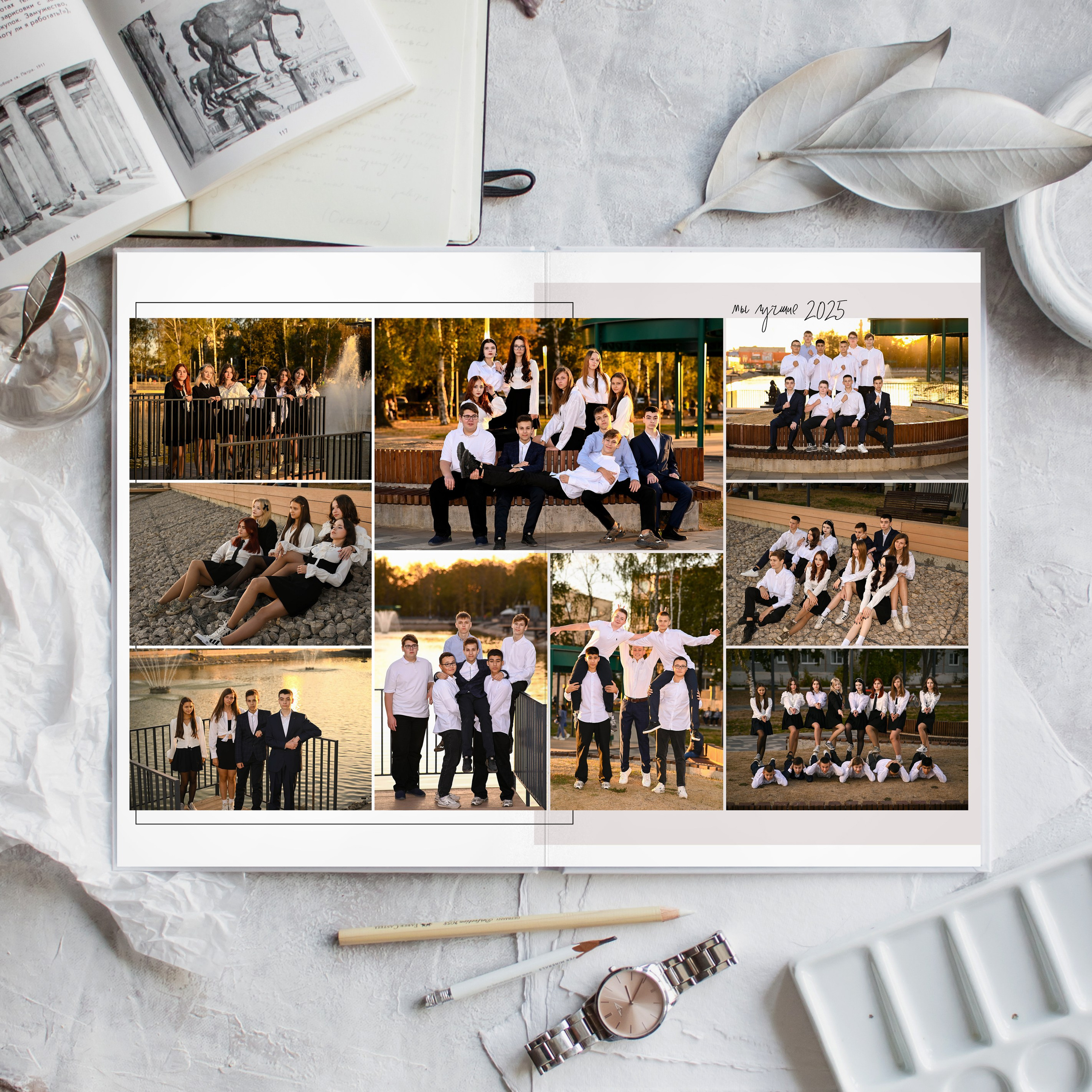 Школьные альбомы для старших классов. Студия выпускных альбомов Тульская область