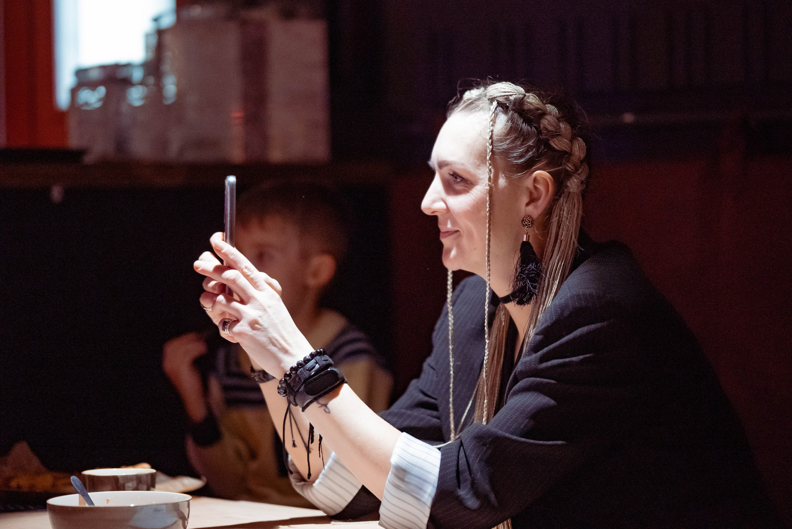 Репортажные фотографии творческого вечера Такие дела, Панда