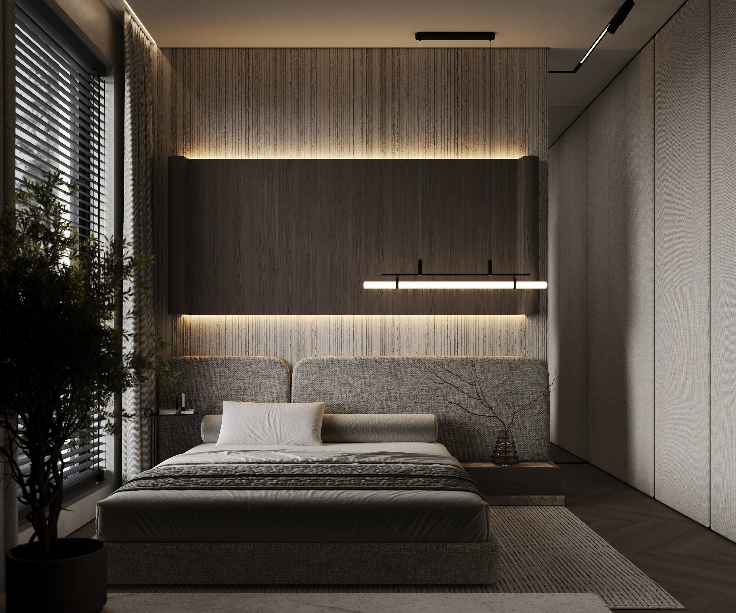 Гостевой дом. 3D Визуализация интерьера