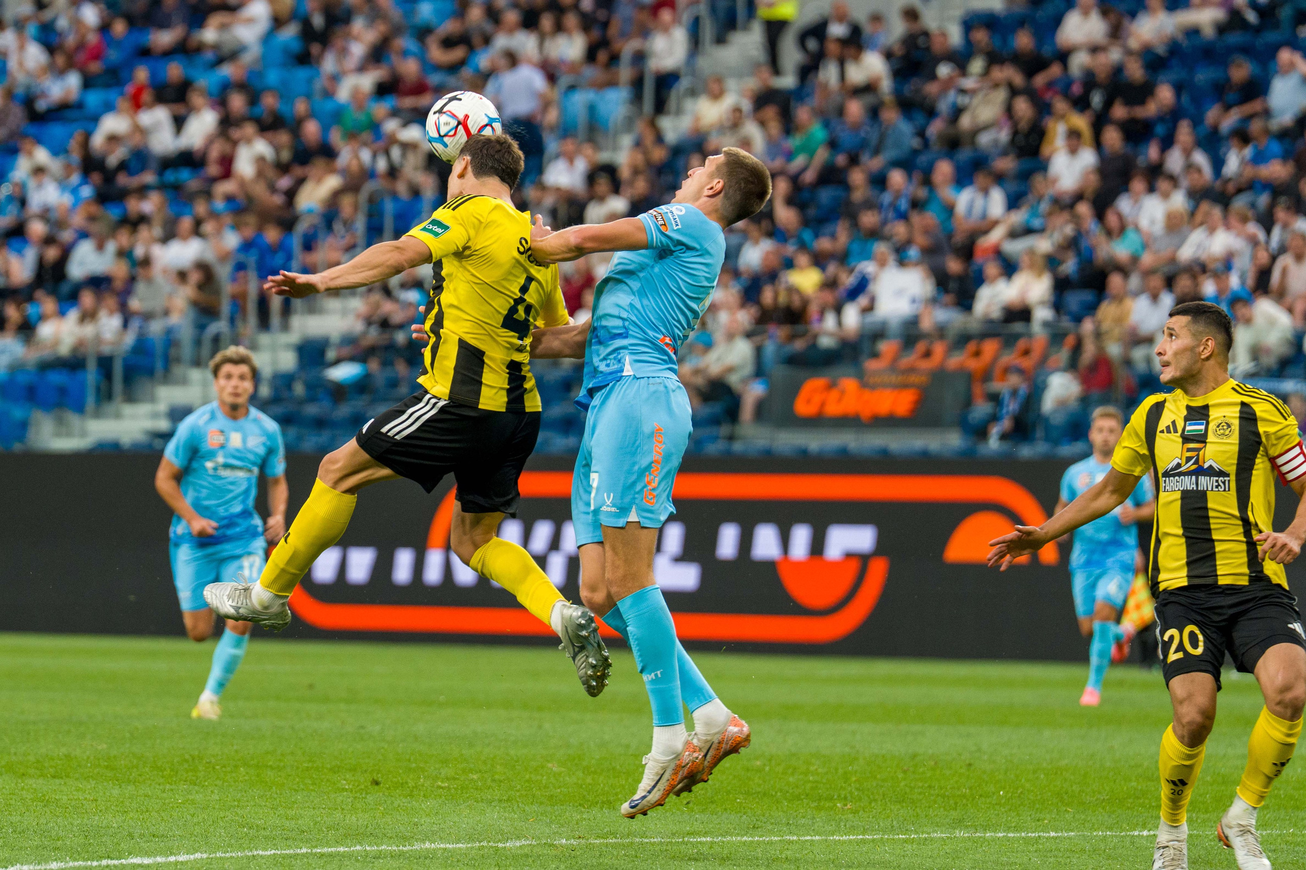 Zenit Thrash Neftchi 4-1 at Gazprom Arena: Winline Super Series Photo Report | Anton Hauff, Sports Photographer Saint Petersburg
