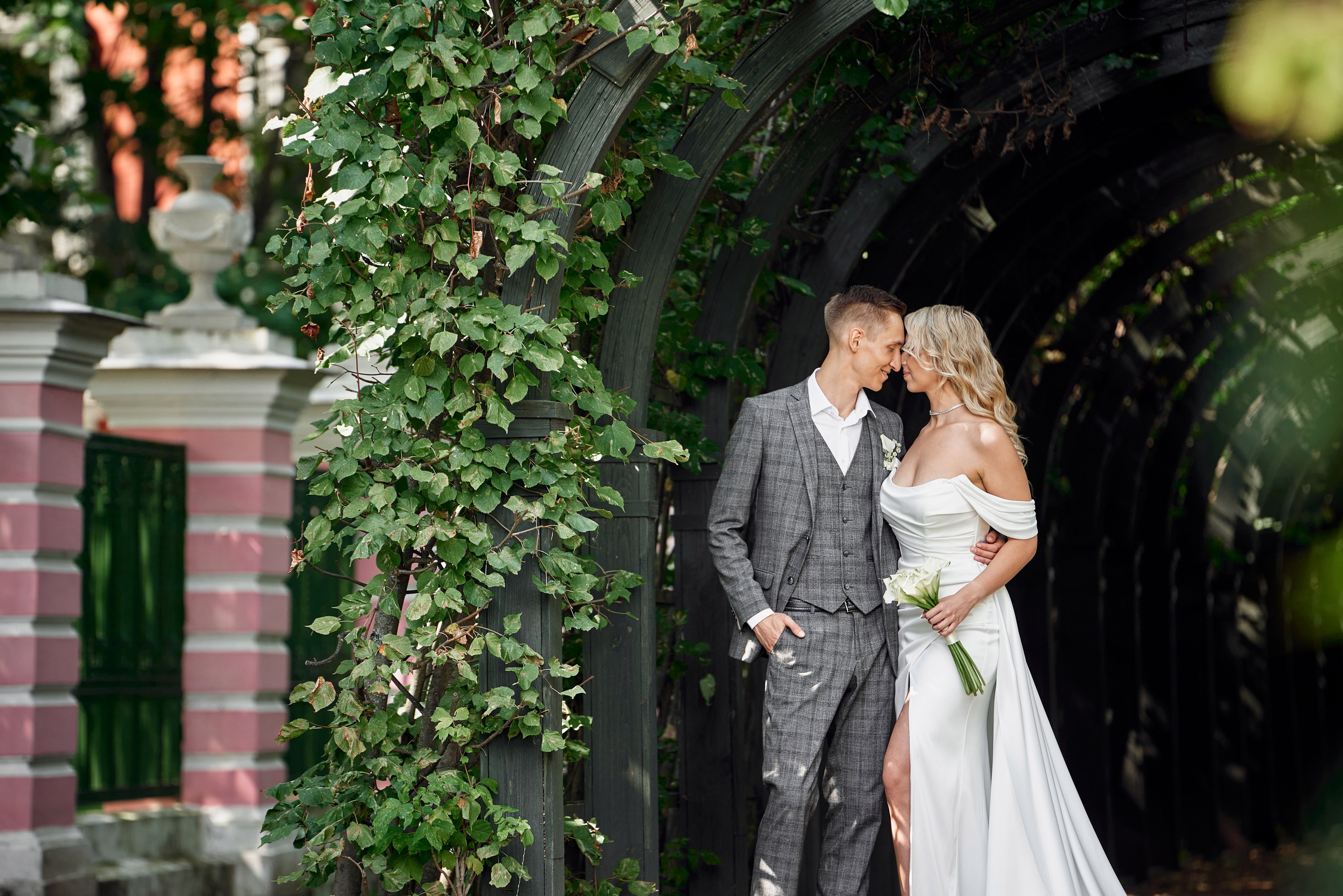 Свадебняа Фотосессия Николая и Анастасии в Кусково