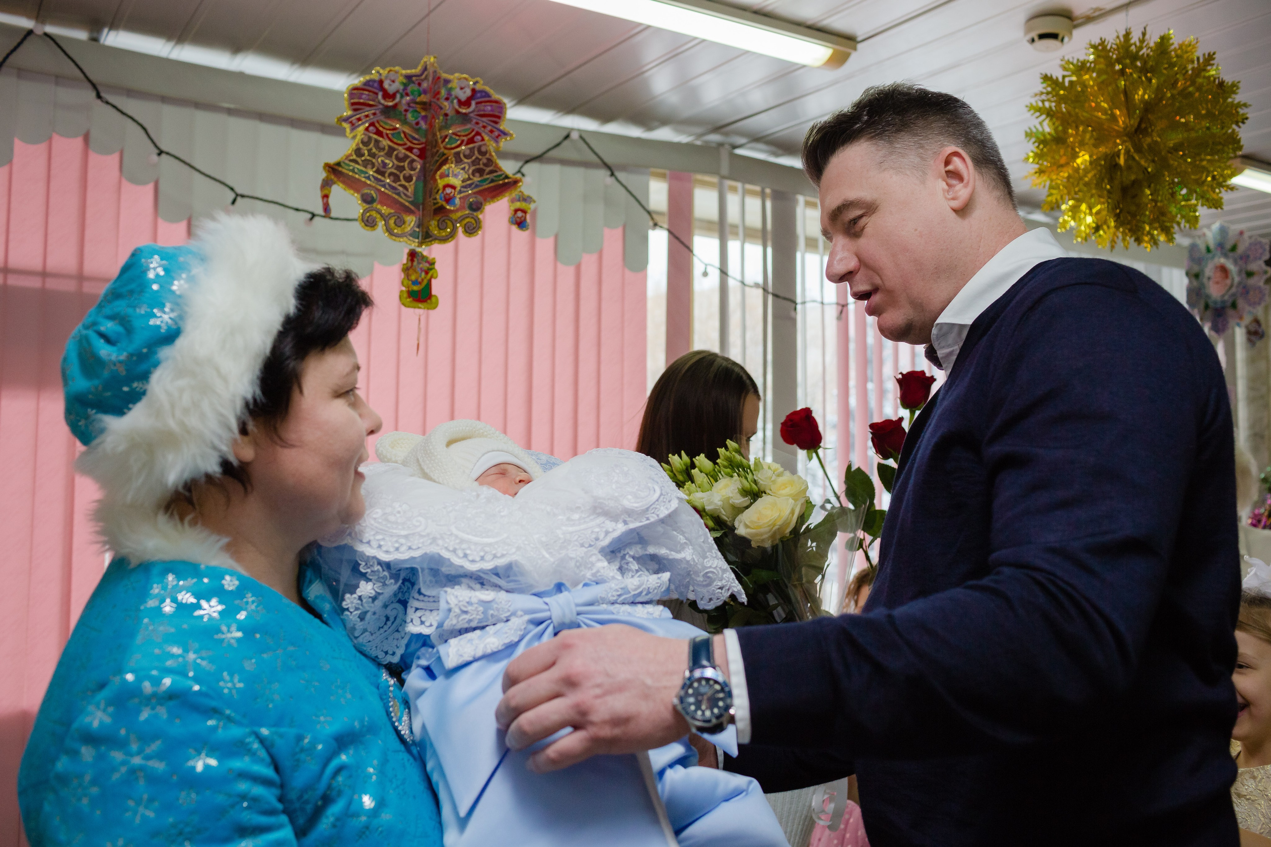 Фотограф на выписку в Москве