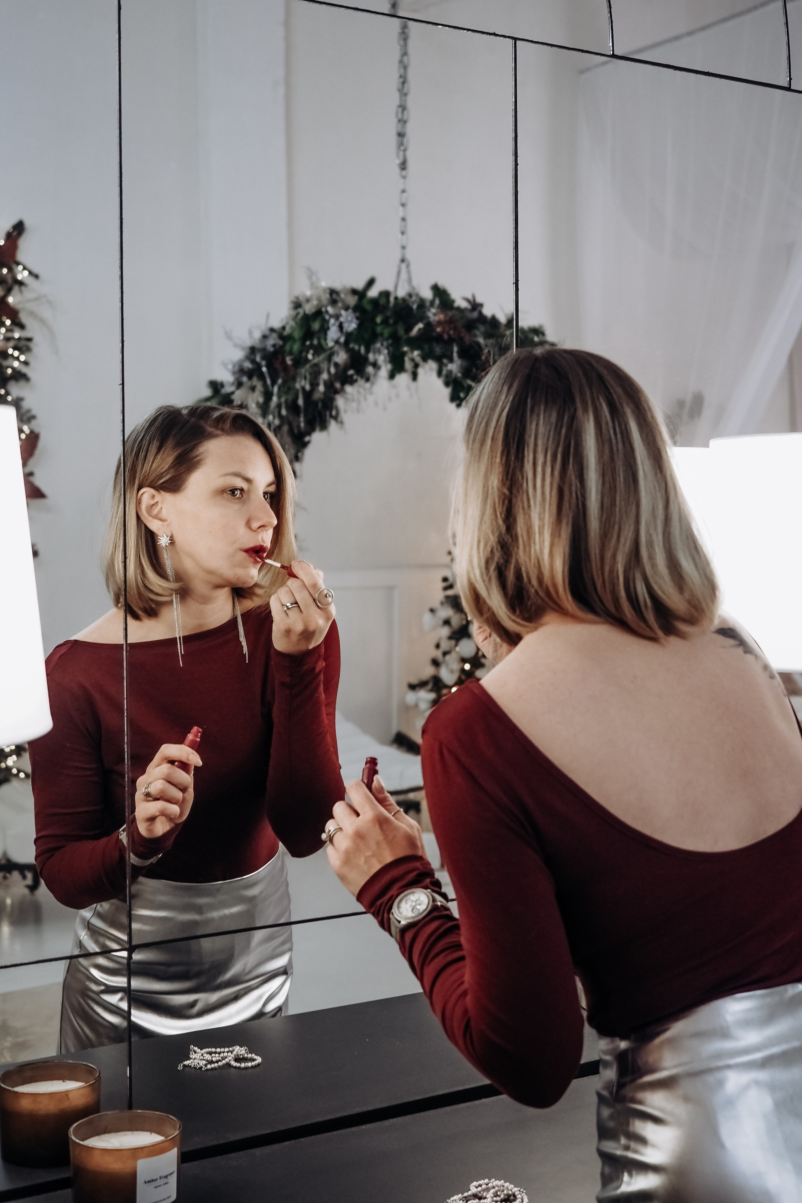 Новогодний образ для съемки в журнале. Стилист Елена Михайлова | стиль & архетипы