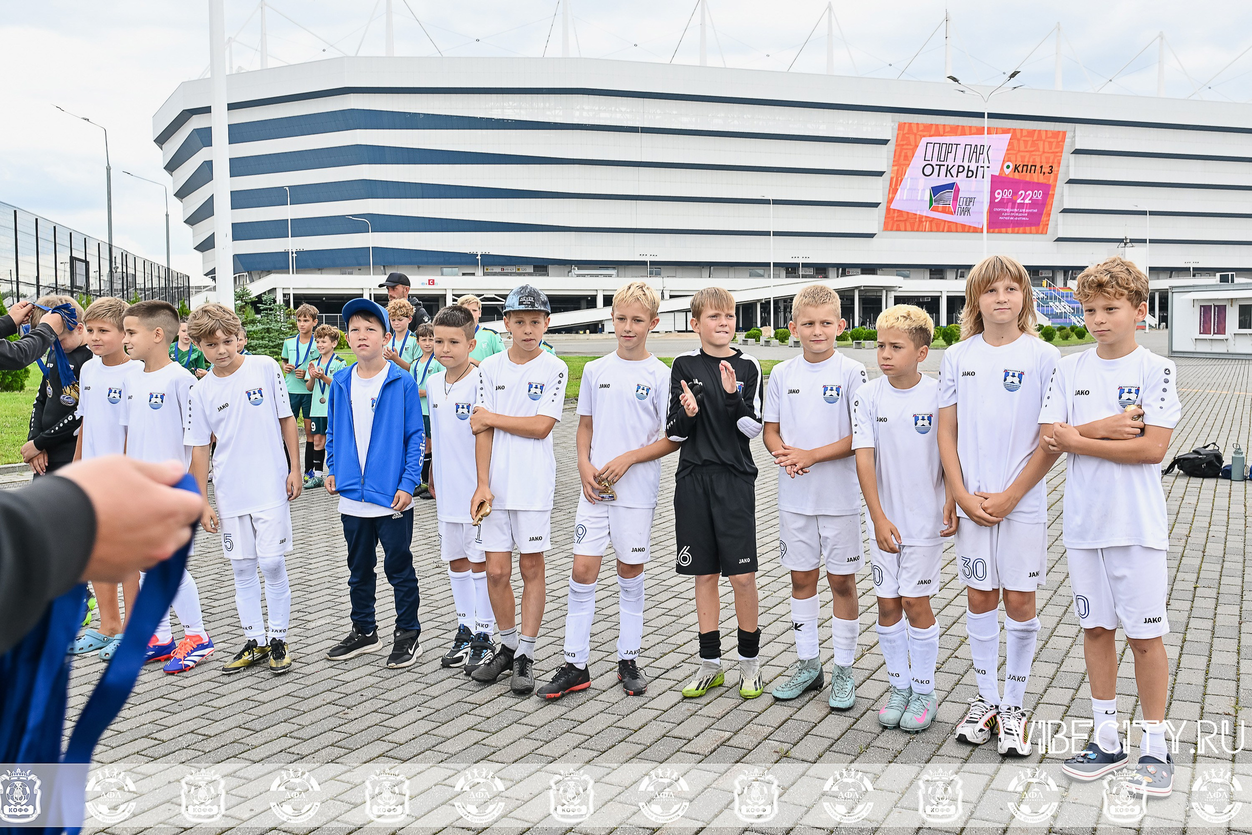 Калининградская Детская Футбольная Лига. VIBECITY.RU Вайб Сити Ру Фоторепортажи Фотоотчеты Калининград