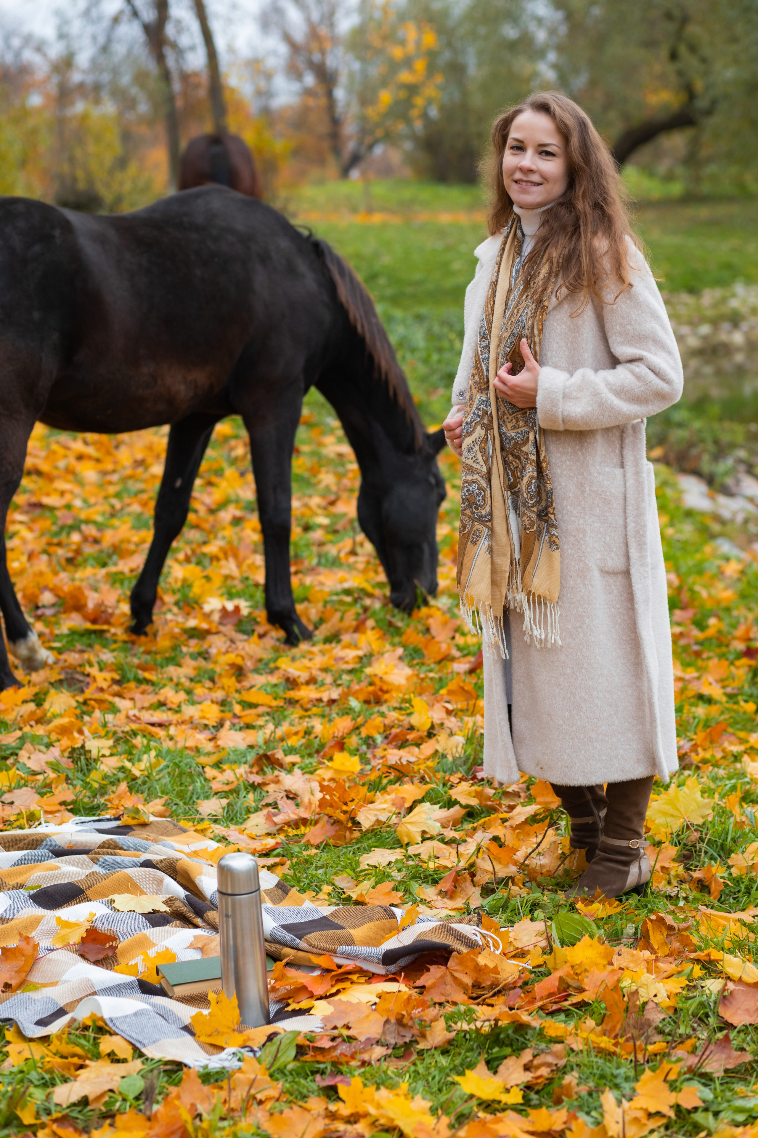 Осеняя фотосессия в Петергофе