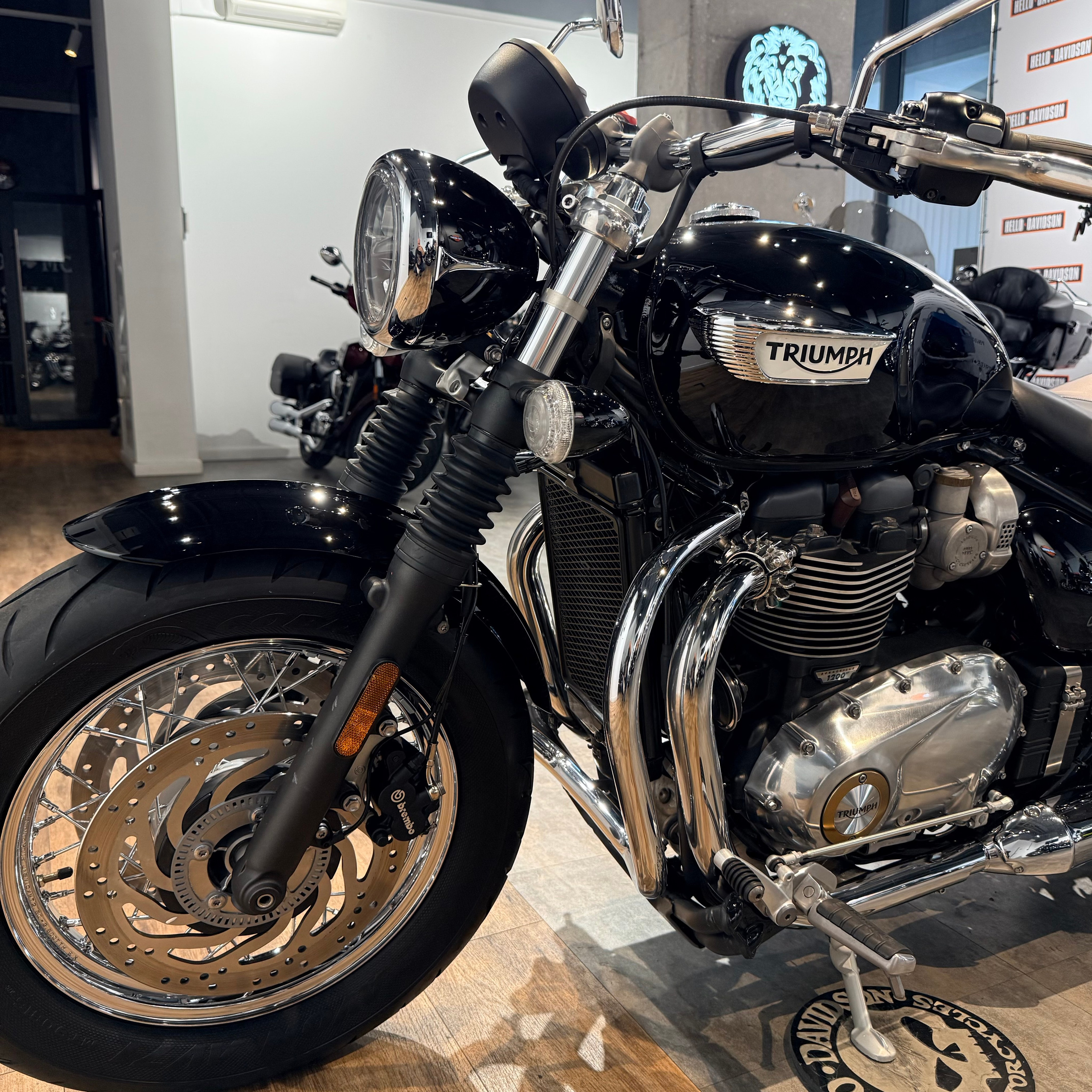 2018 TRIUMPH Bonneville Speedmaster (VIN *SMTD*6014). Hello Davidson, Москва. Только хорошие мотоциклы…