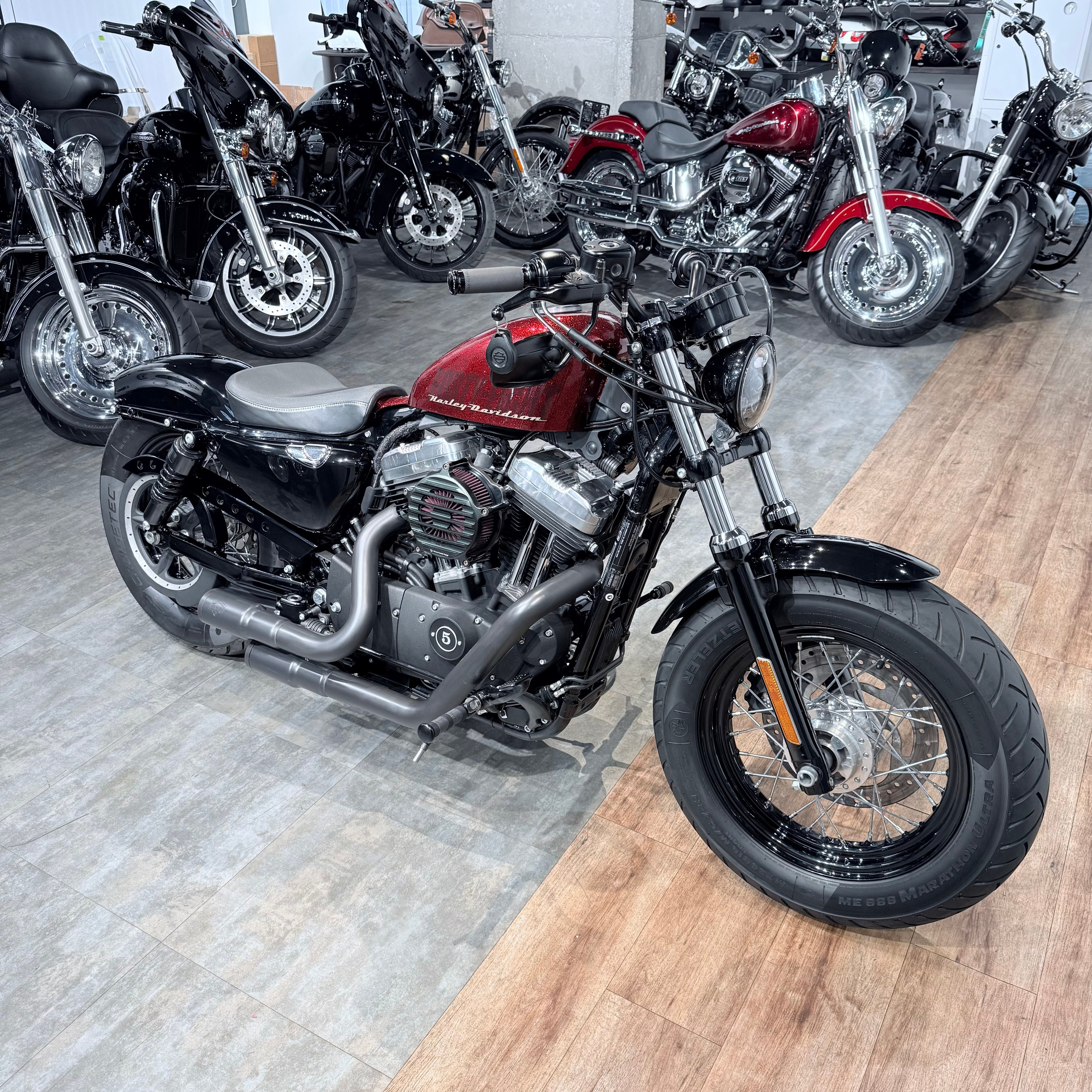 Купить Harley-Davidson 2015 Forty-Eight 1200 ABS (Softail/Dyna) — подробнее на сайте. Hello Davidson, Москва. Только хорошие мотоц