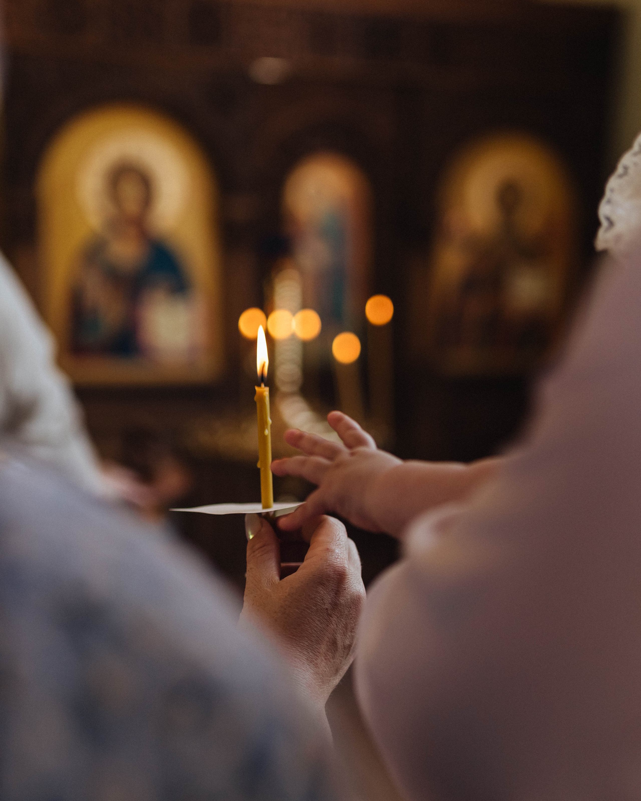 Репортаж с Таинства Крещения. Женская фотография|Ялта