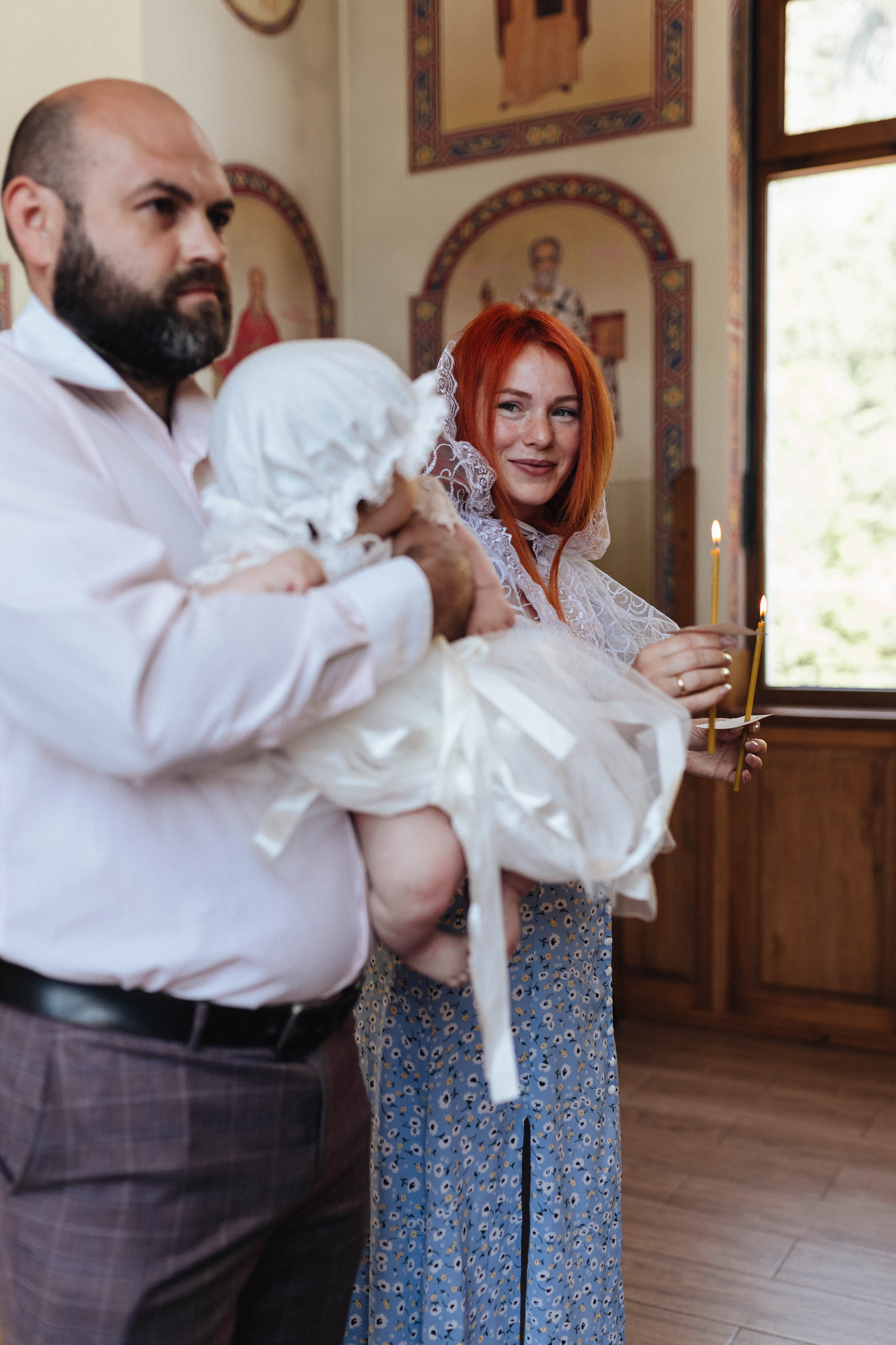 Репортаж с Таинства Крещения. Женская фотография|Ялта