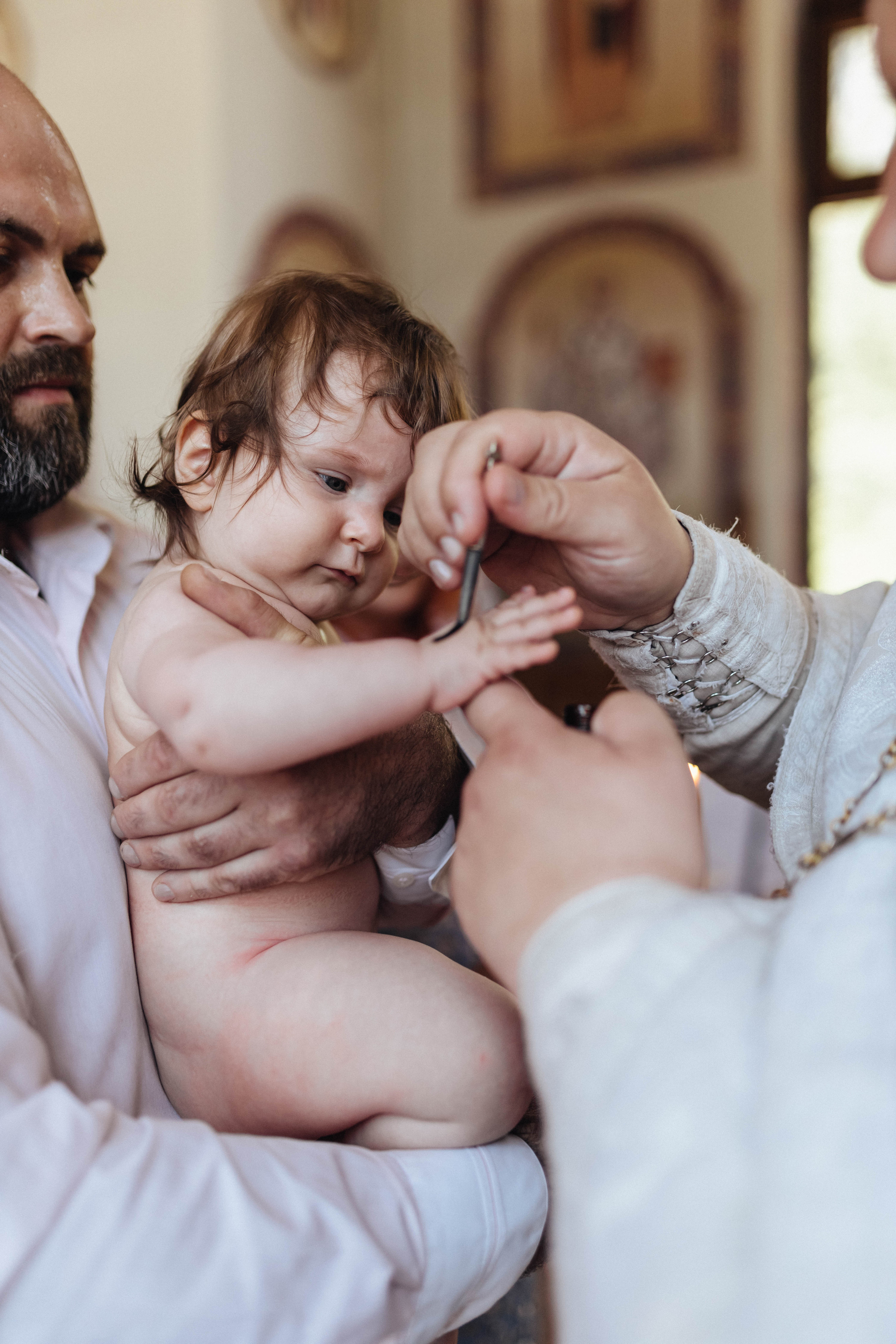 Репортаж с Таинства Крещения. Женская фотография|Ялта
