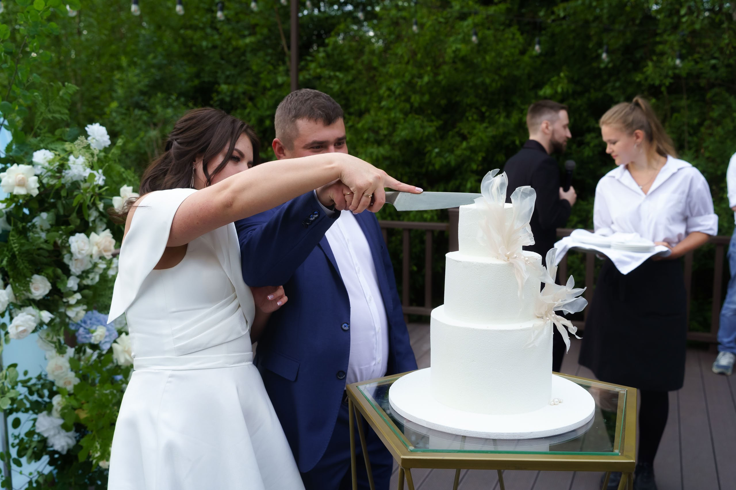 Мария и Михаил — прогулка у озера и церемония. Свадебный фотограф Дмитрий Родионов — Санкт-Петербург и Ленинградская область