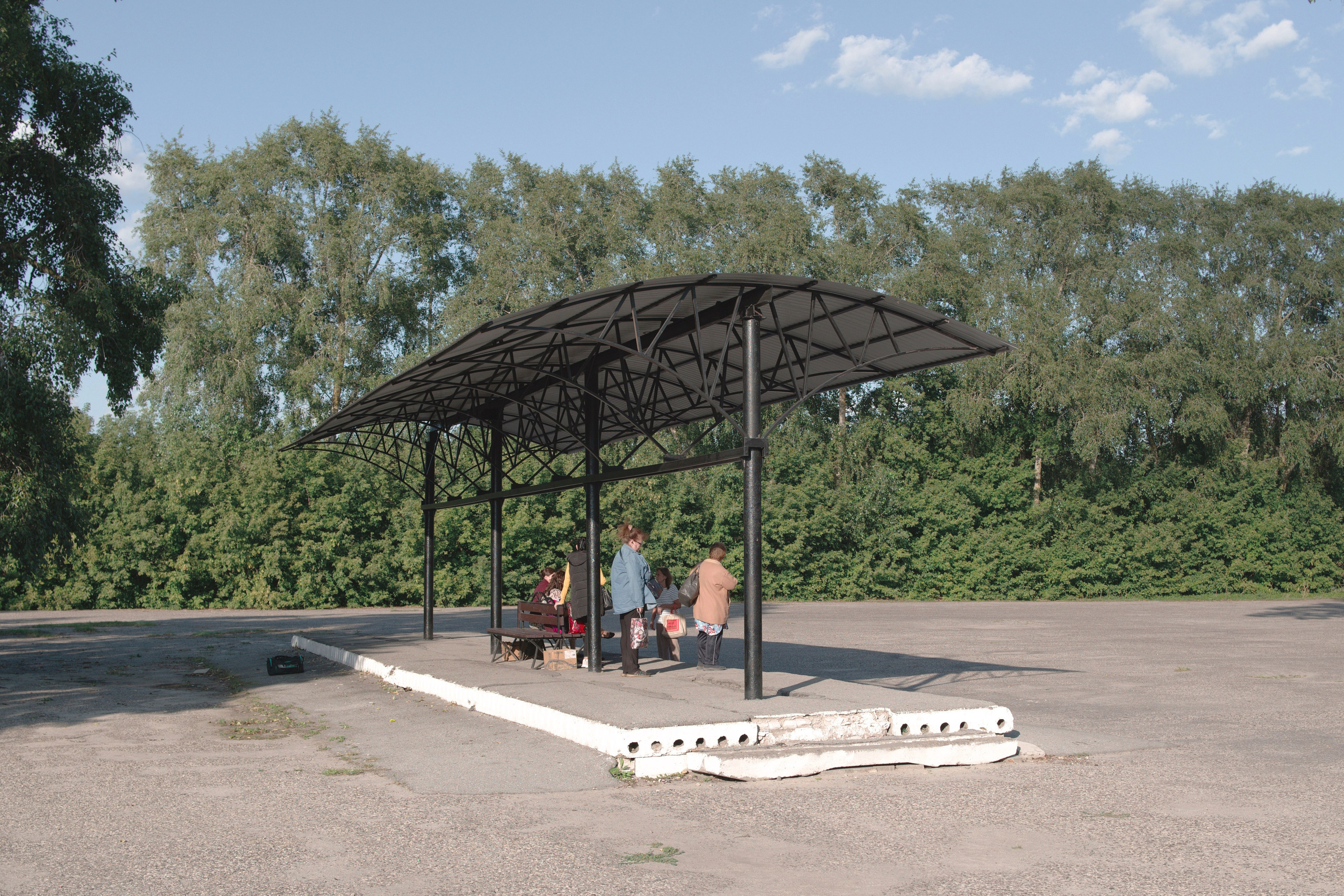 Автобусная станция в Усмани, Липецкая область