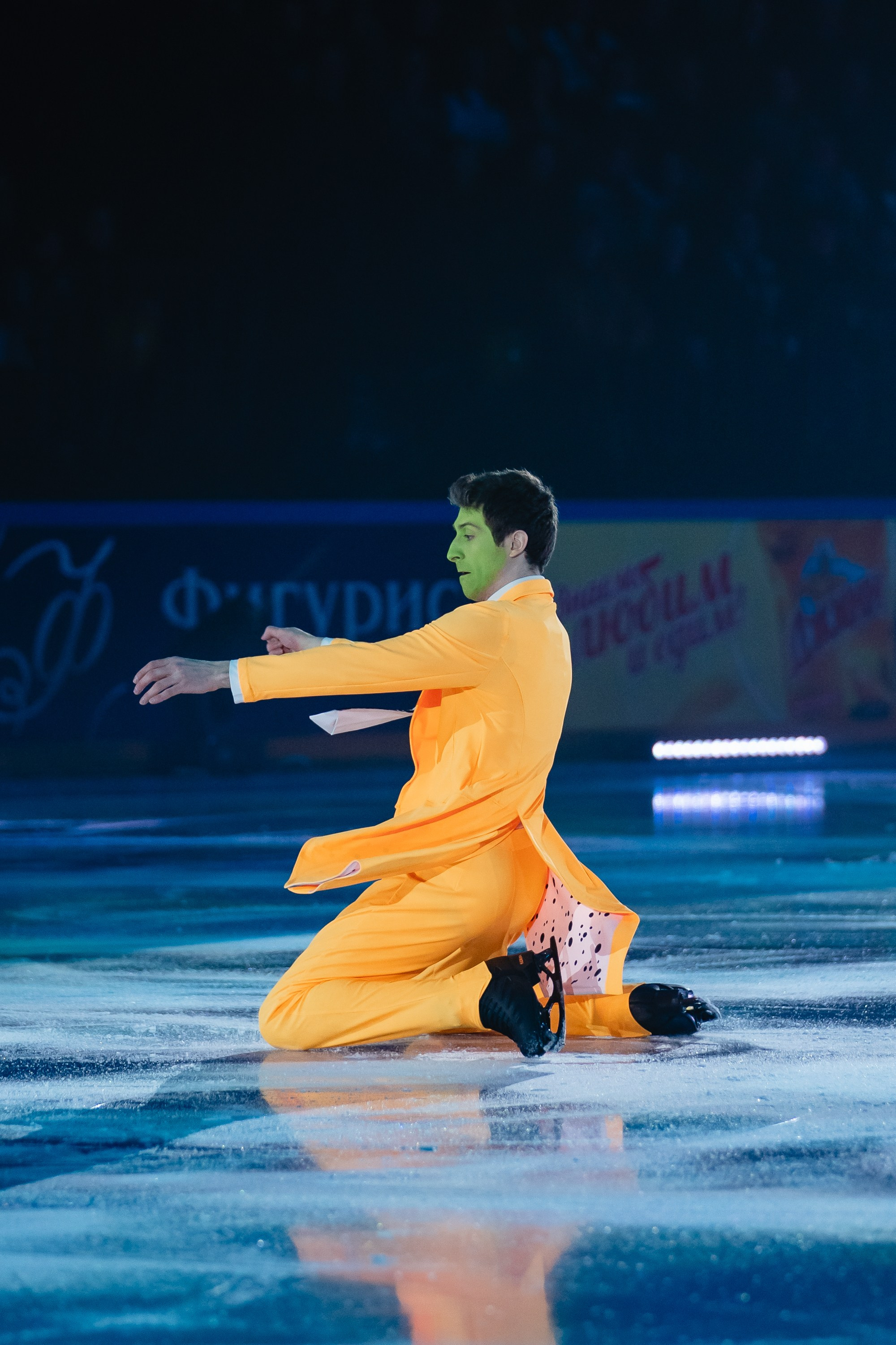 Шоу «Чемпионы на льду» в Новосибирске. Воробьева Ксения — Спортивный и танцевальный фотограф Новосибирск