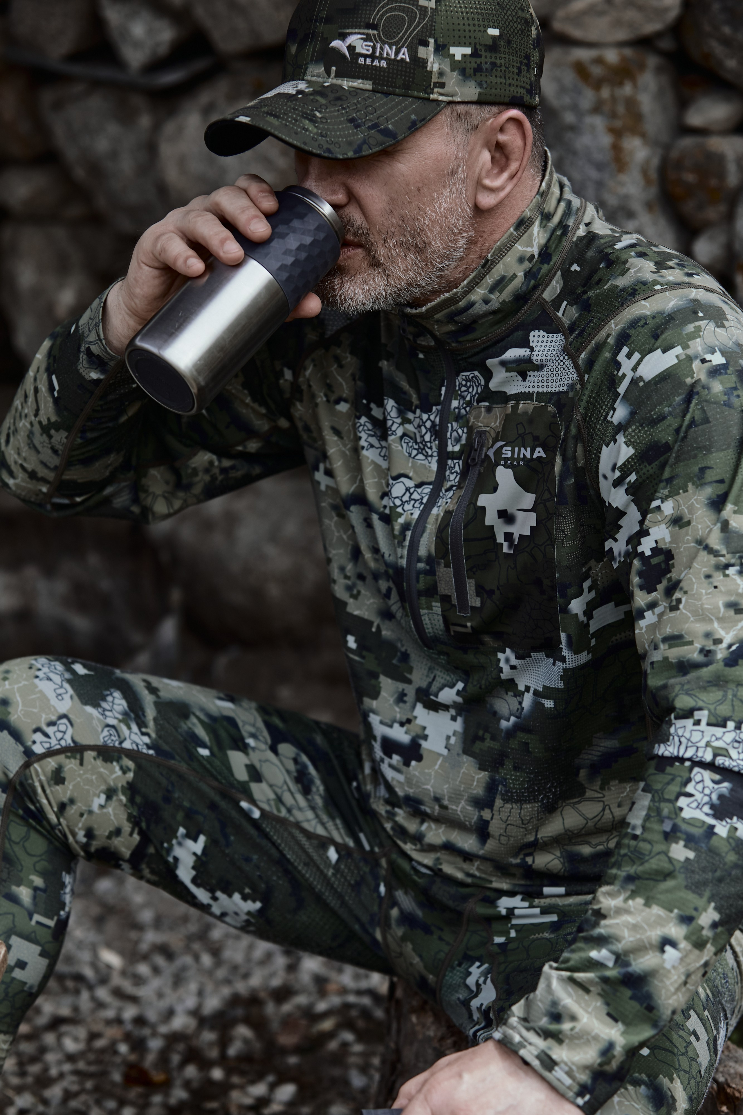 Съемка для бренда охотничьей одежды под ключ. Фотограф Продюсер в горах КБР / Москва Нальчик Горы