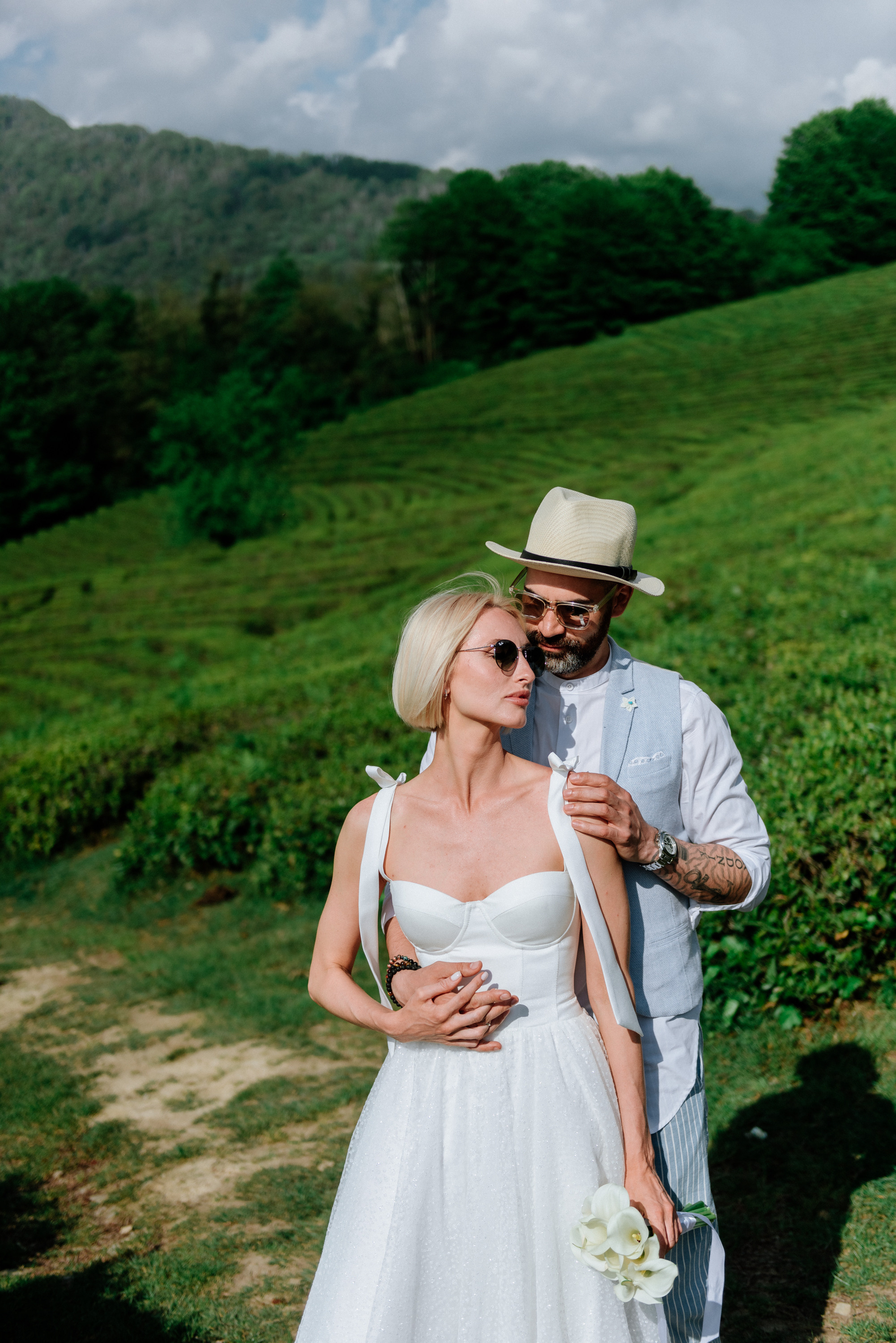 Wedding photoshoot on tea plantations. Fedor Lemeshko — Destination Wedding and Family Lifestyle photographer