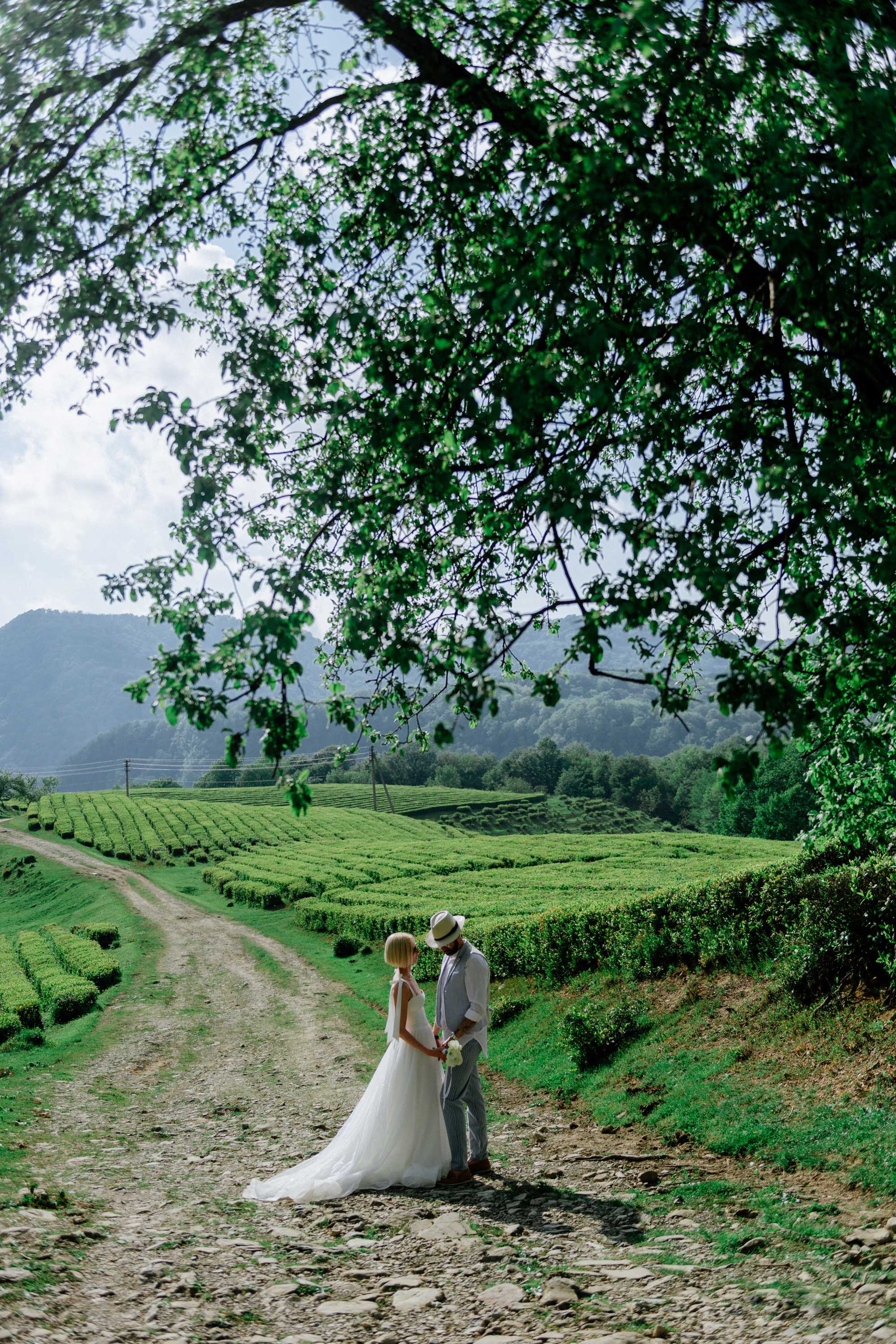 Wedding photoshoot on tea plantations. Fedor Lemeshko — Destination Wedding and Family Lifestyle photographer
