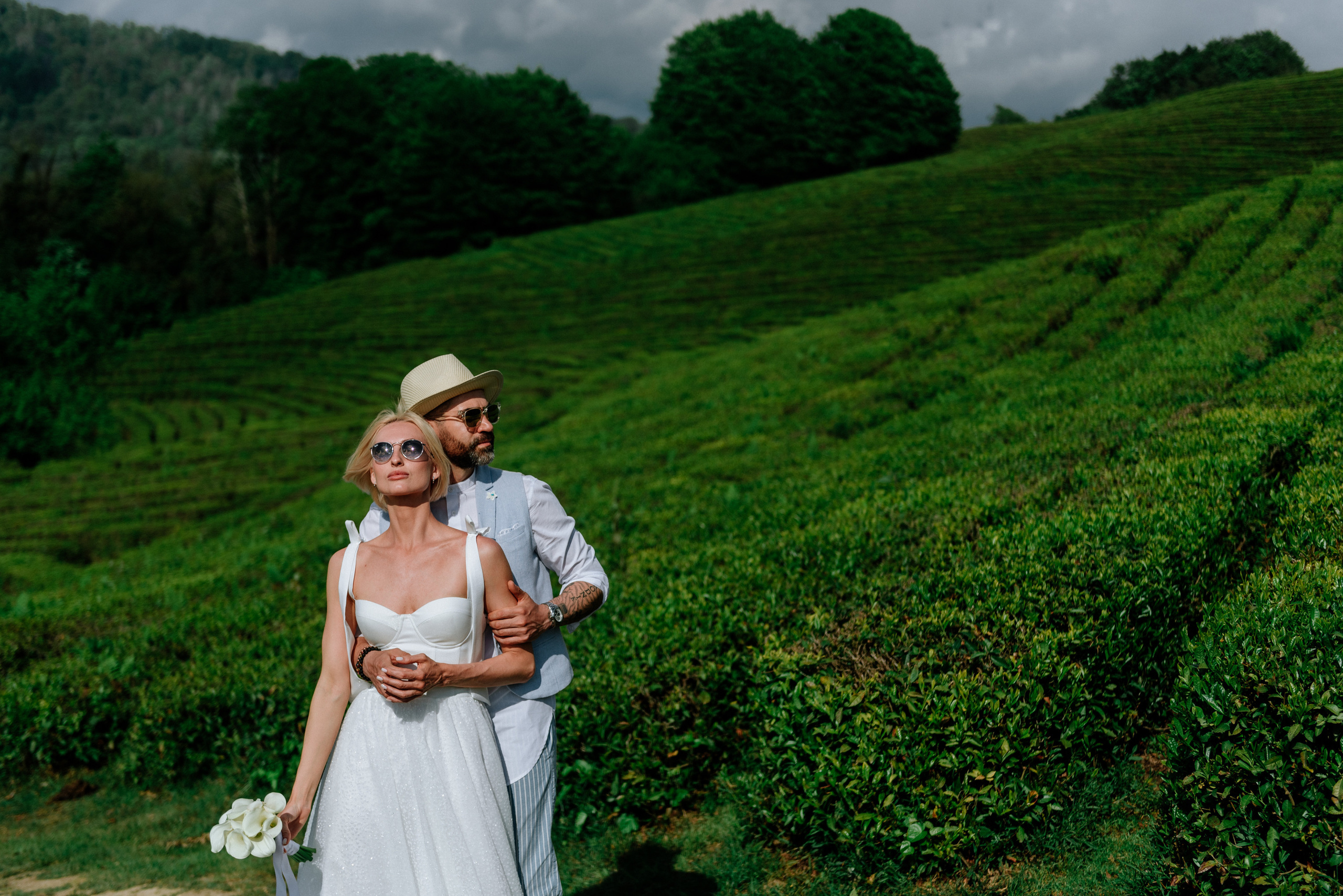 Wedding photoshoot on tea plantations. Fedor Lemeshko — Destination Wedding and Family Lifestyle photographer