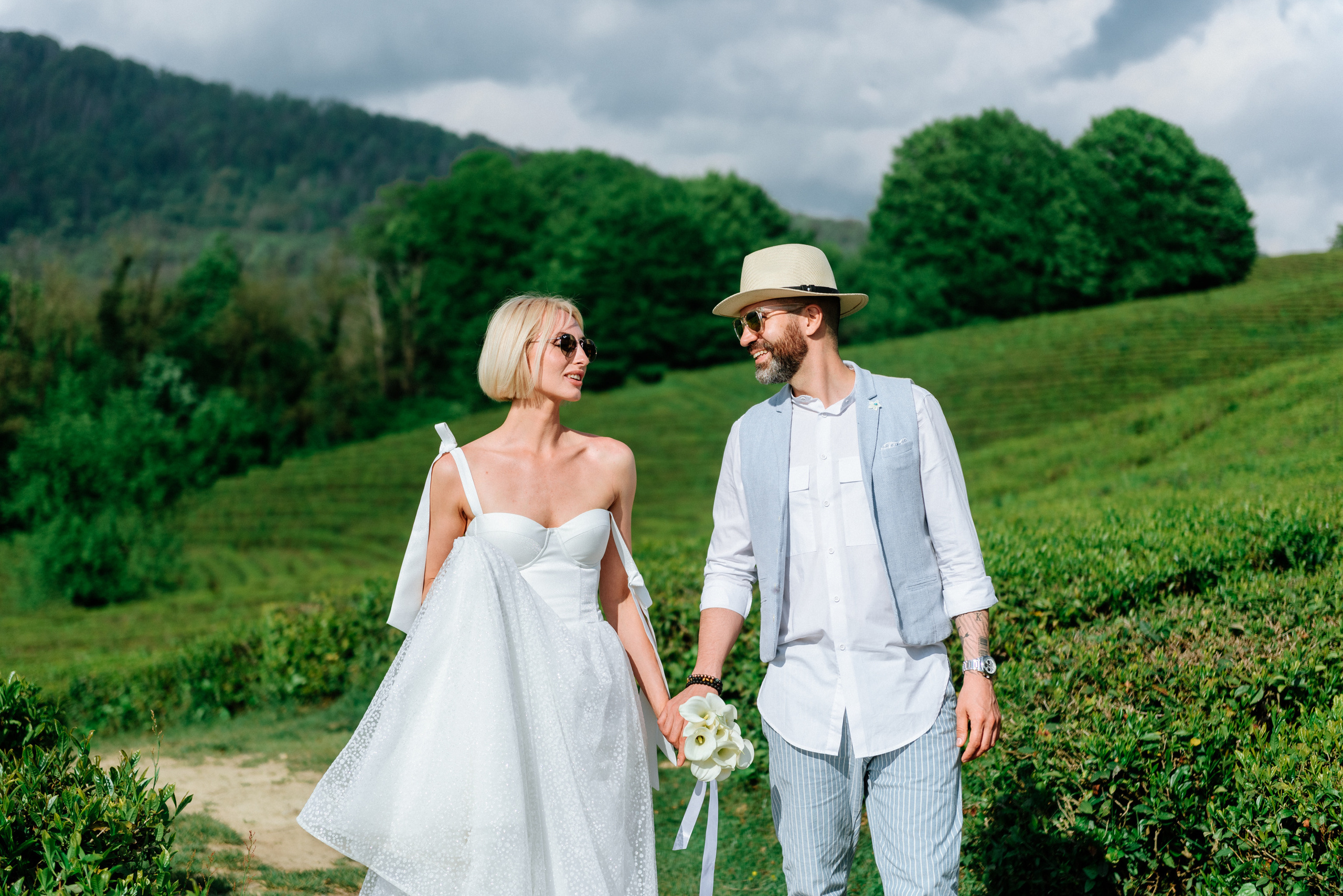 Wedding photoshoot on tea plantations. Fedor Lemeshko — Destination Wedding and Family Lifestyle photographer