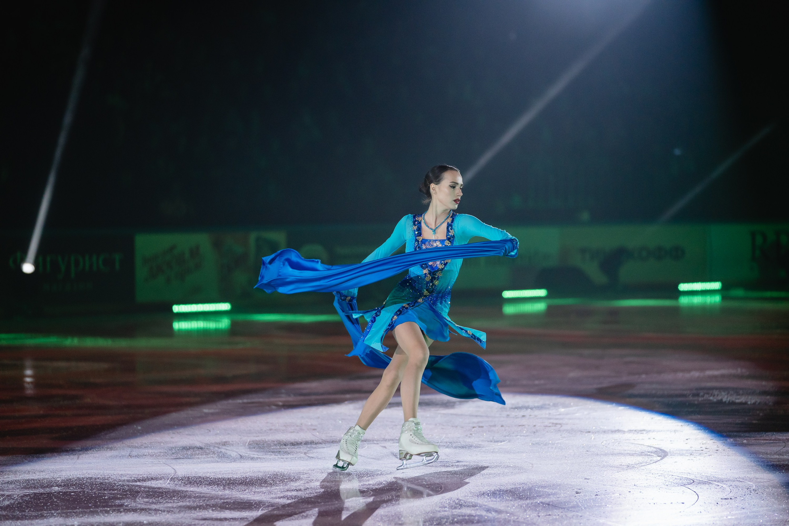 Шоу «Чемпионы на льду» в Новосибирске. Воробьева Ксения — Спортивный и танцевальный фотограф Новосибирск