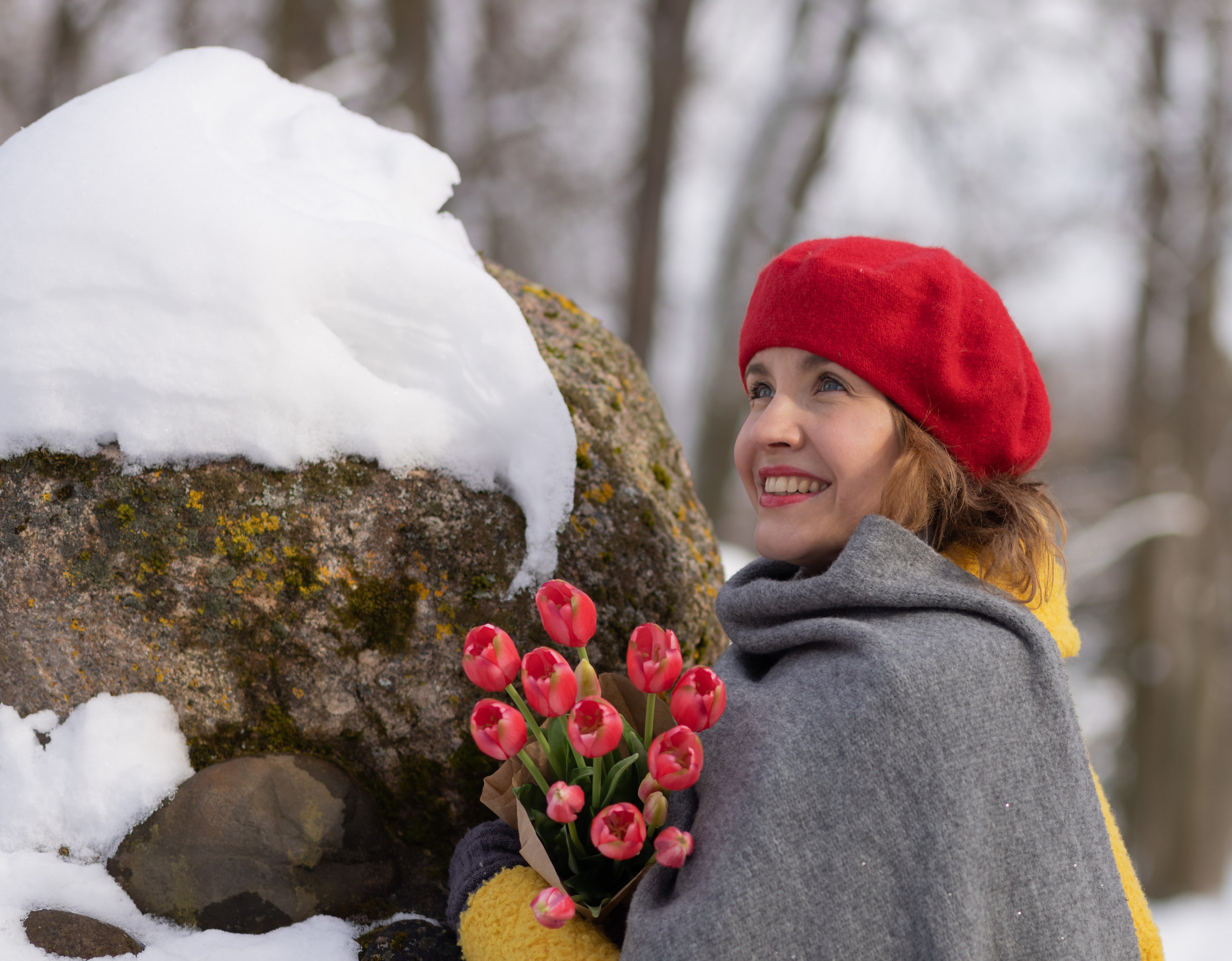 Зимняя индивидуальная фотосессия на улице
