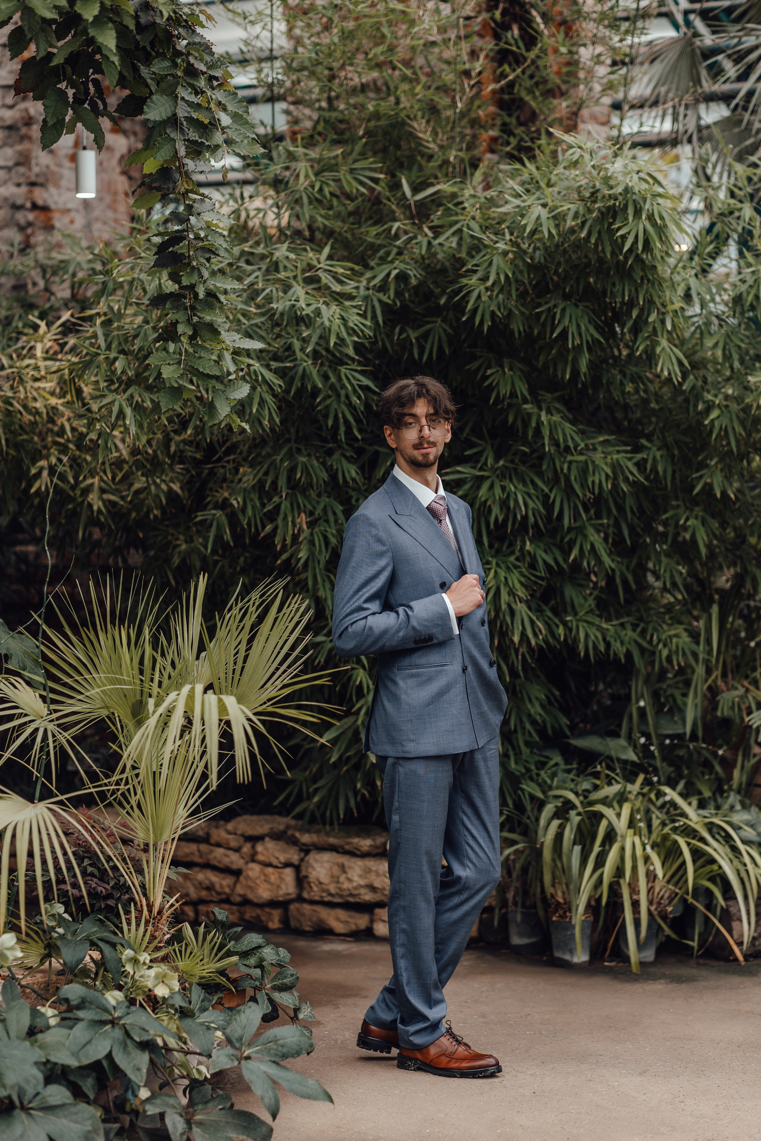 Свадебная фотосессия в Оранжерее в Москве