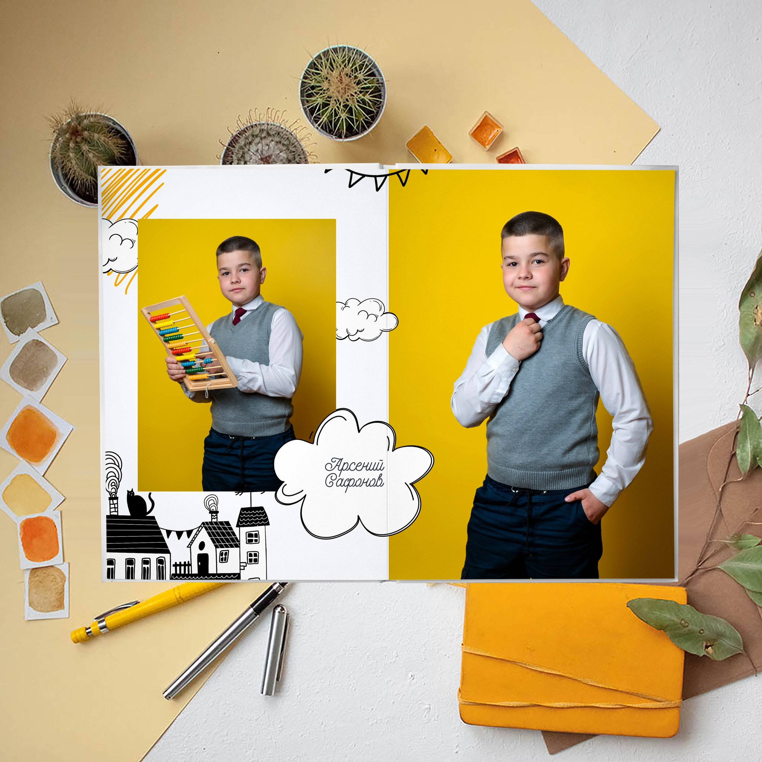 Школьные альбомы для начальных классов. Студия выпускных альбомов Тульская область