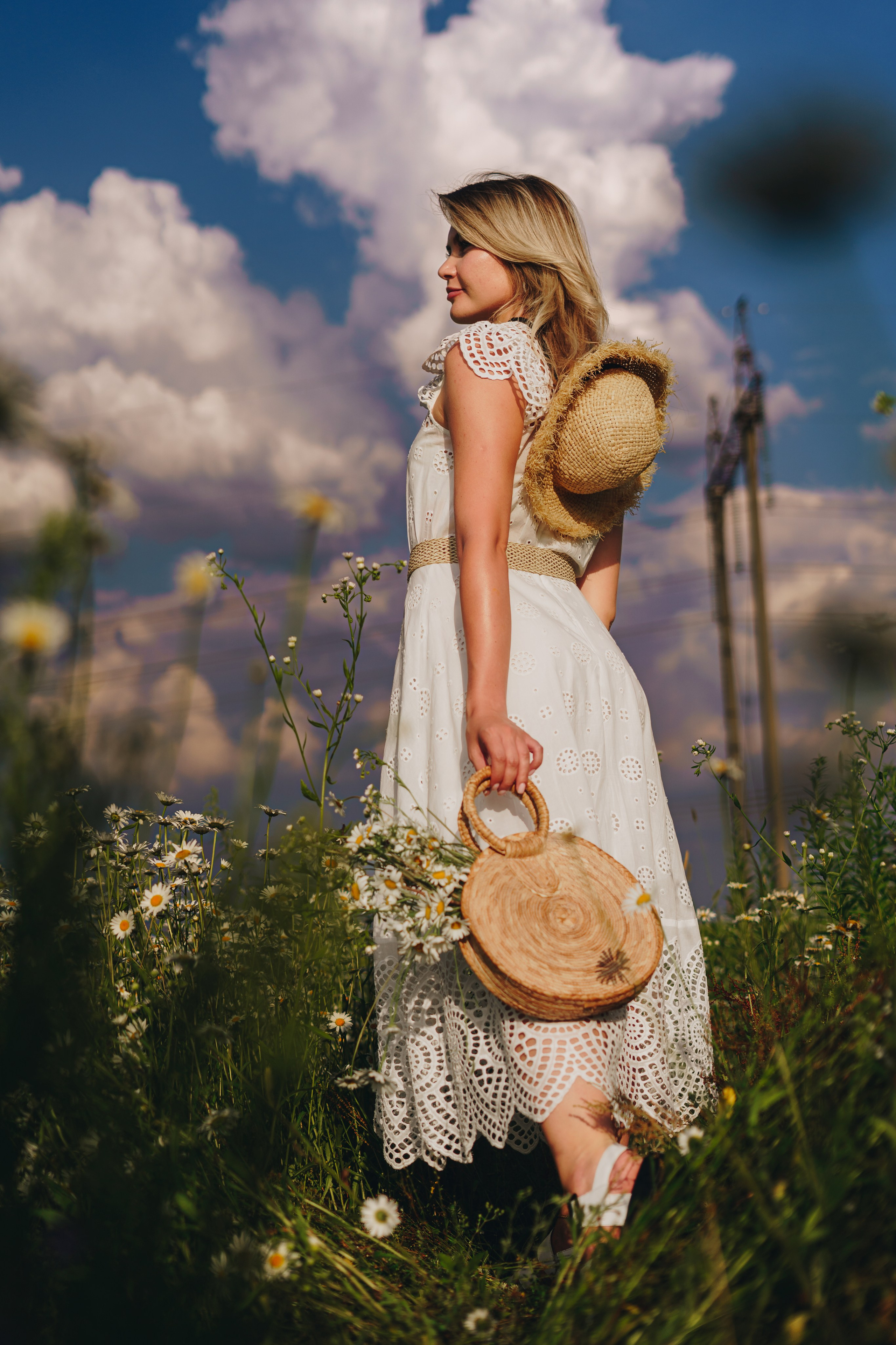 Елена, Богослово, ромашковое поле. Наталья Дукалова фотограф Щелково Королев Пушкино Москва Балашиха