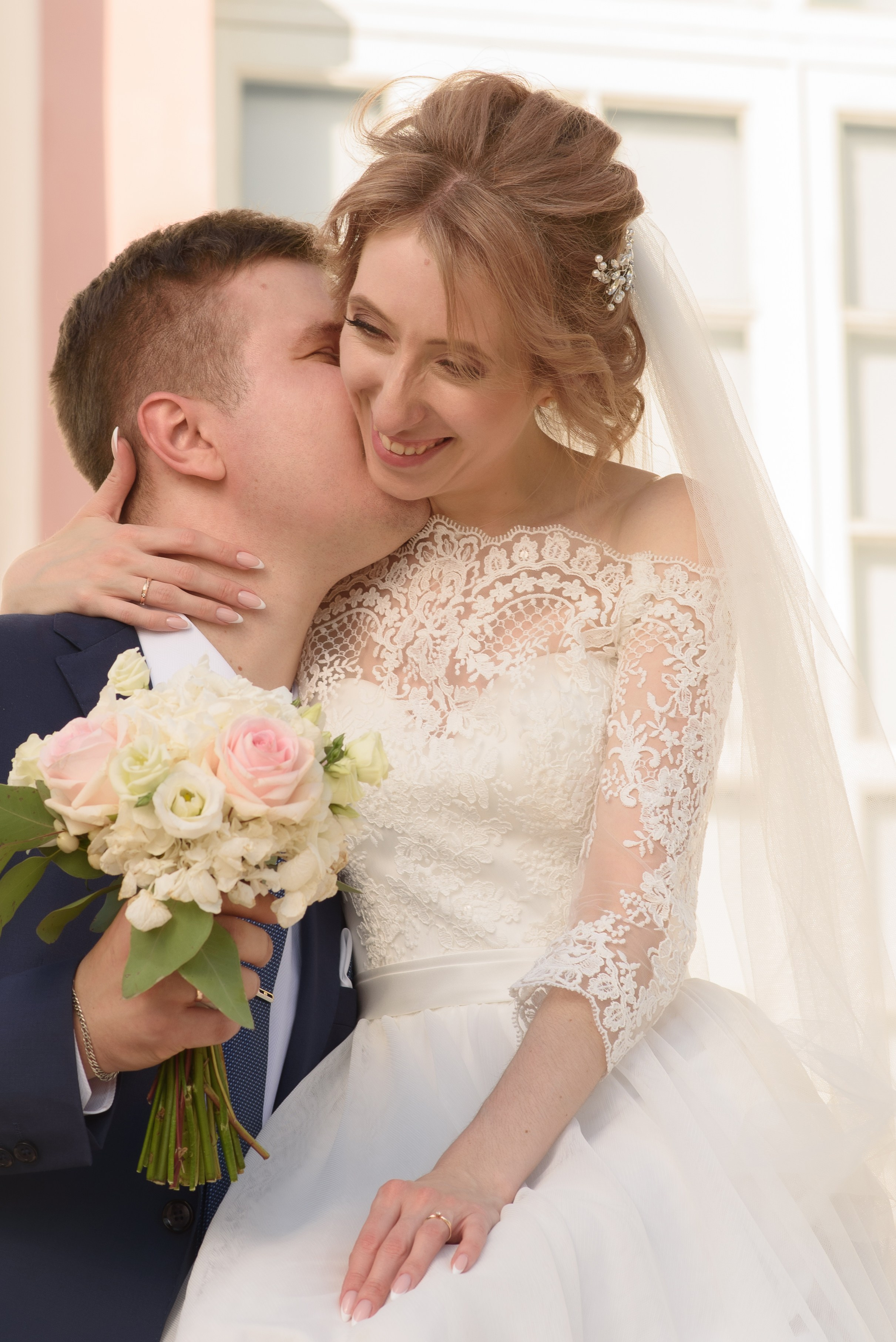 Свадебная прогулка в парке. Анна Боровикова, фотограф Пушкино