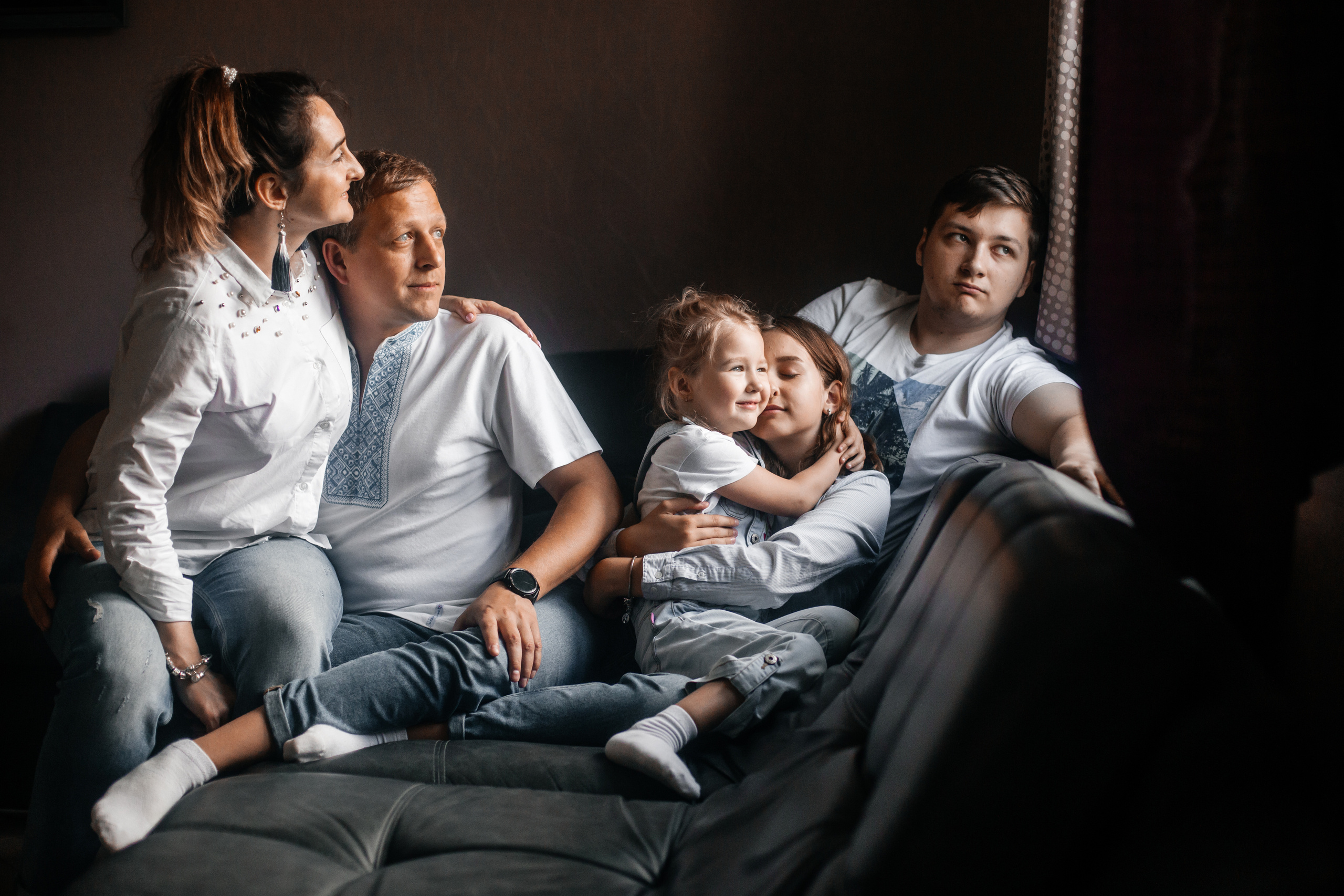 Ольга и её семья. Семейный фотограф в Минске Саша Павлюк