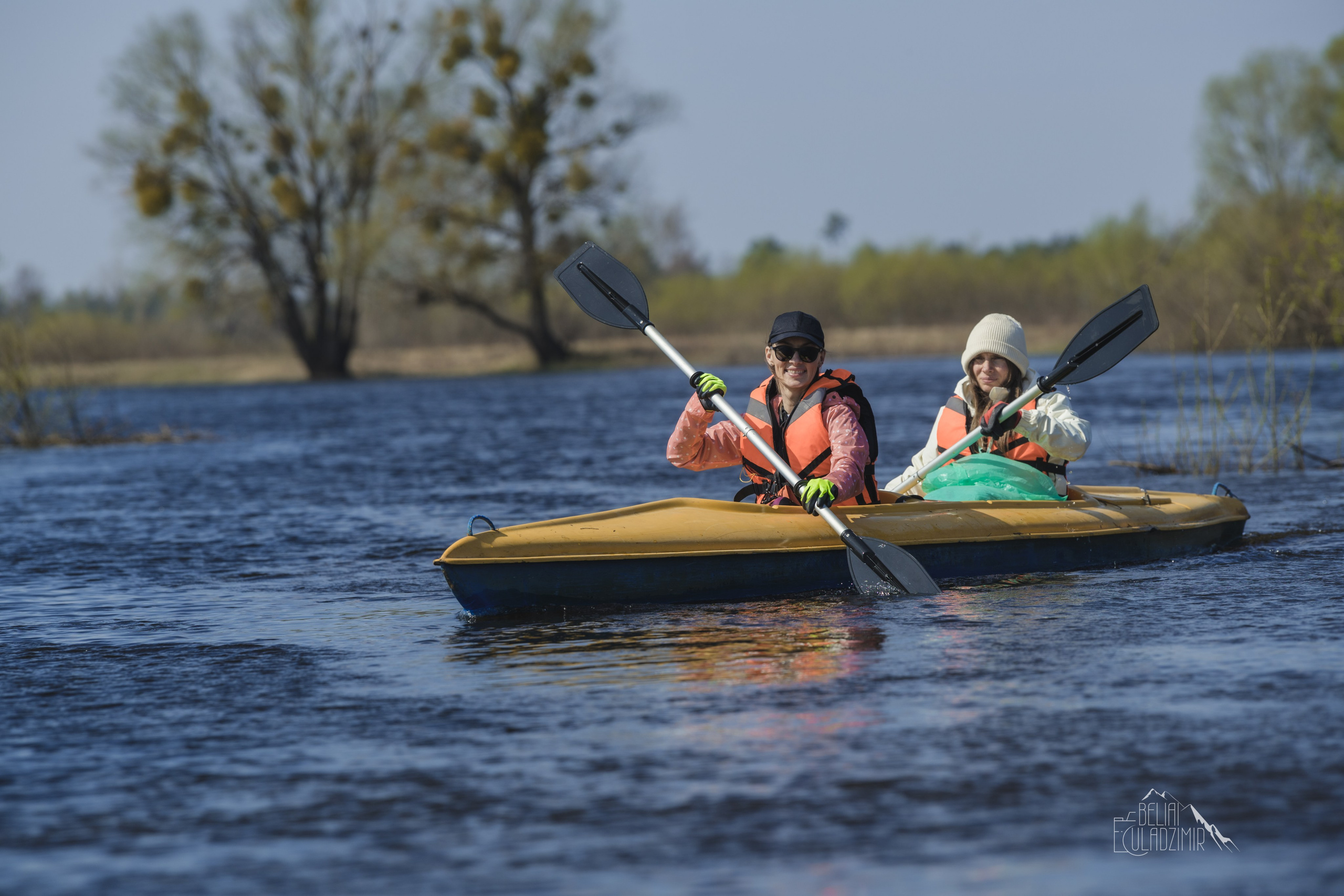 Сплав по реке Тремля 4 апреля 2026 года. Репортажный фотограф Владимир Беляй