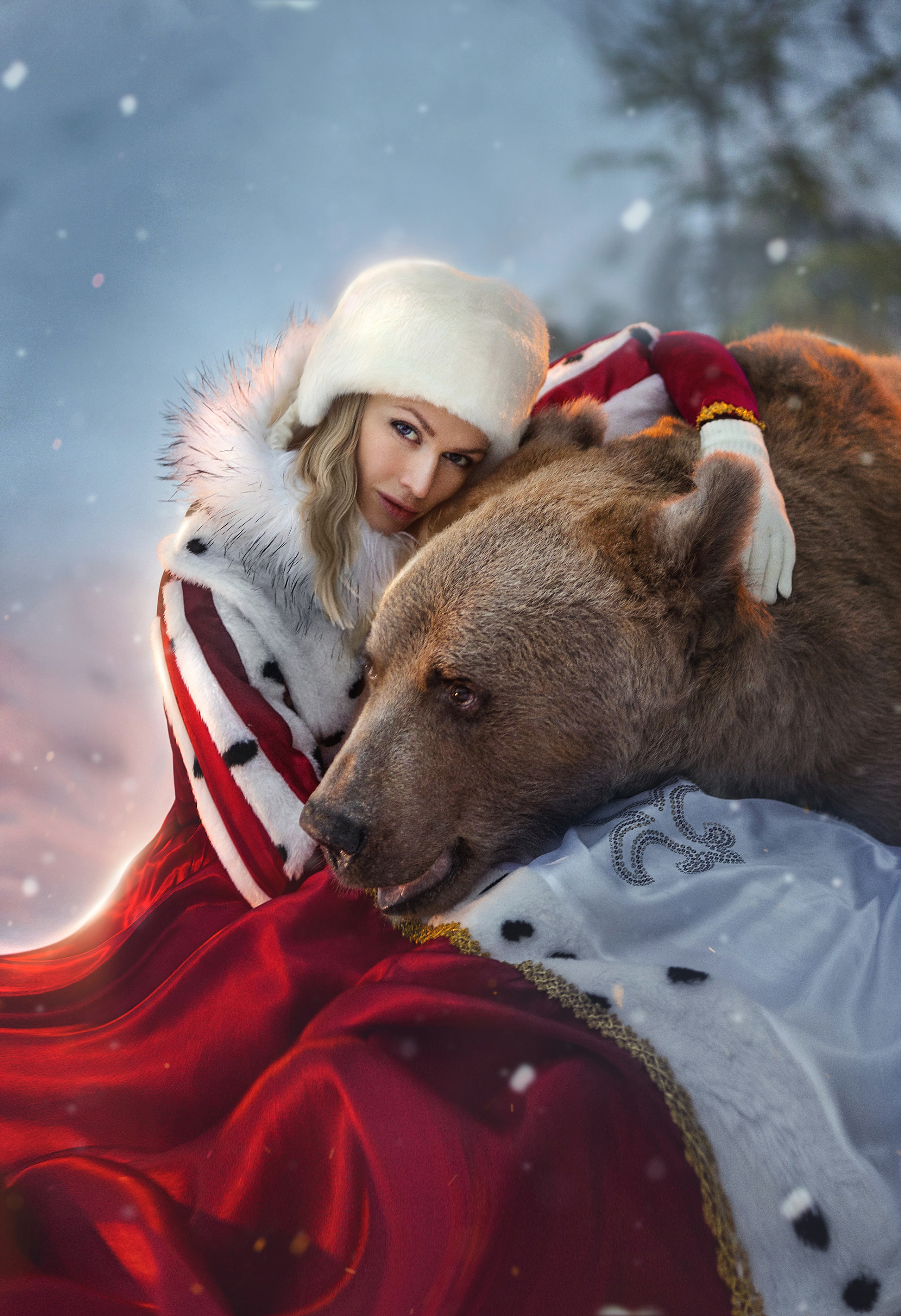 Фотосессия с оленями. Фотограф Лия Милк | Москва, Подмосковье