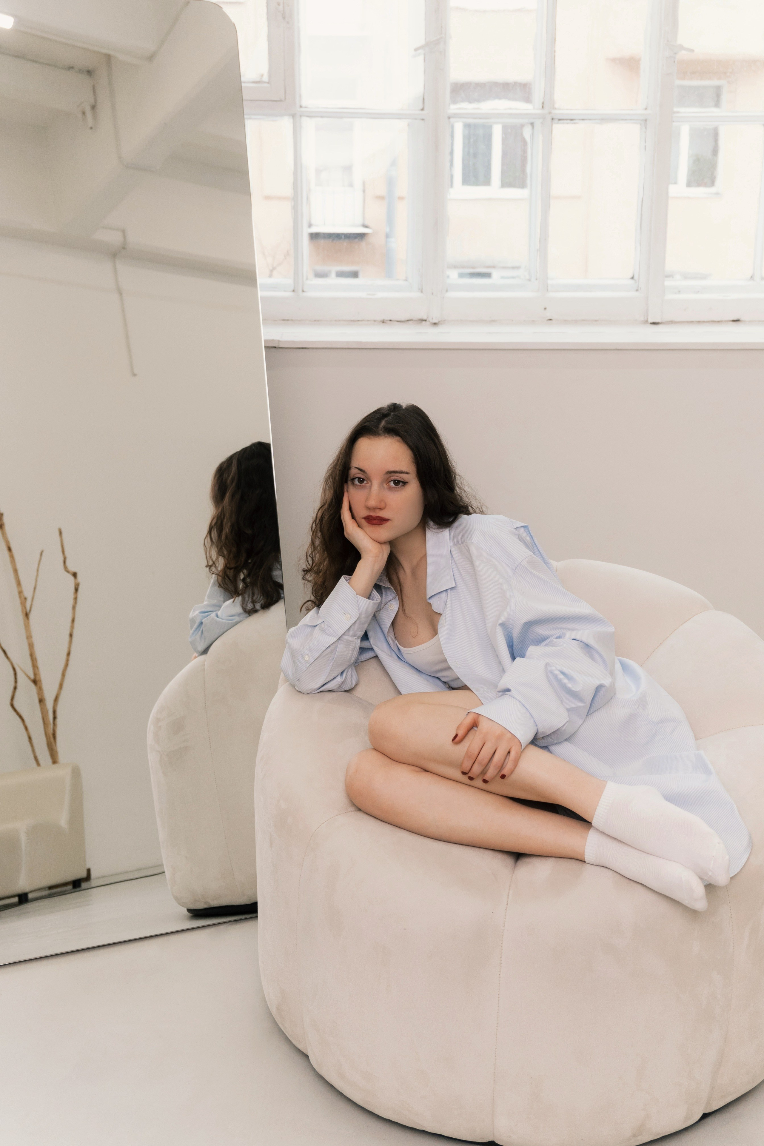 Студийная портретная фотосессия сестер. Портретный и репортажный фотограф в Санкт-Петербурге | Валерия Кайряк