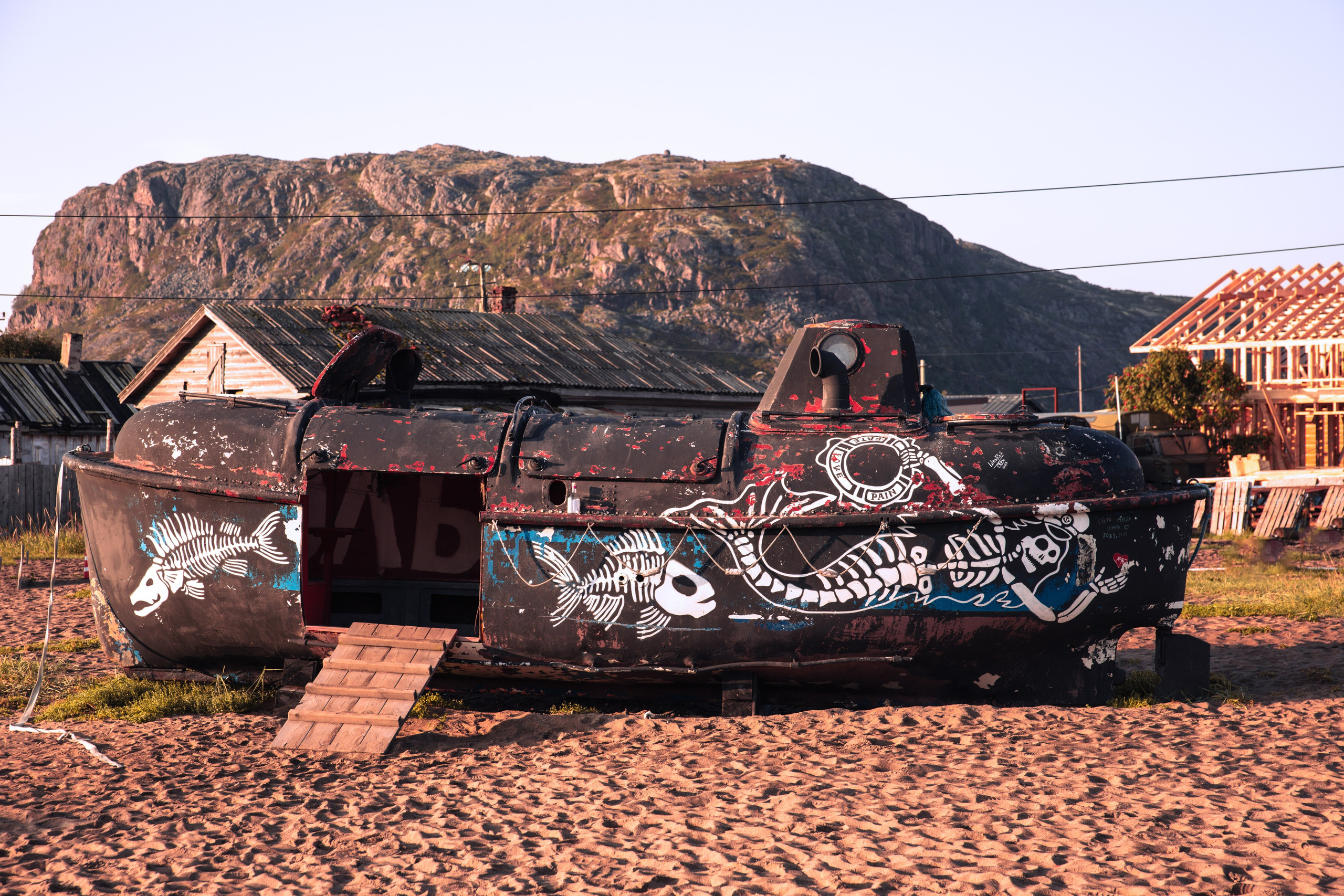 Териберка Русский север Часть Ⅰ. Фотограф в Москве Ира Бейнар