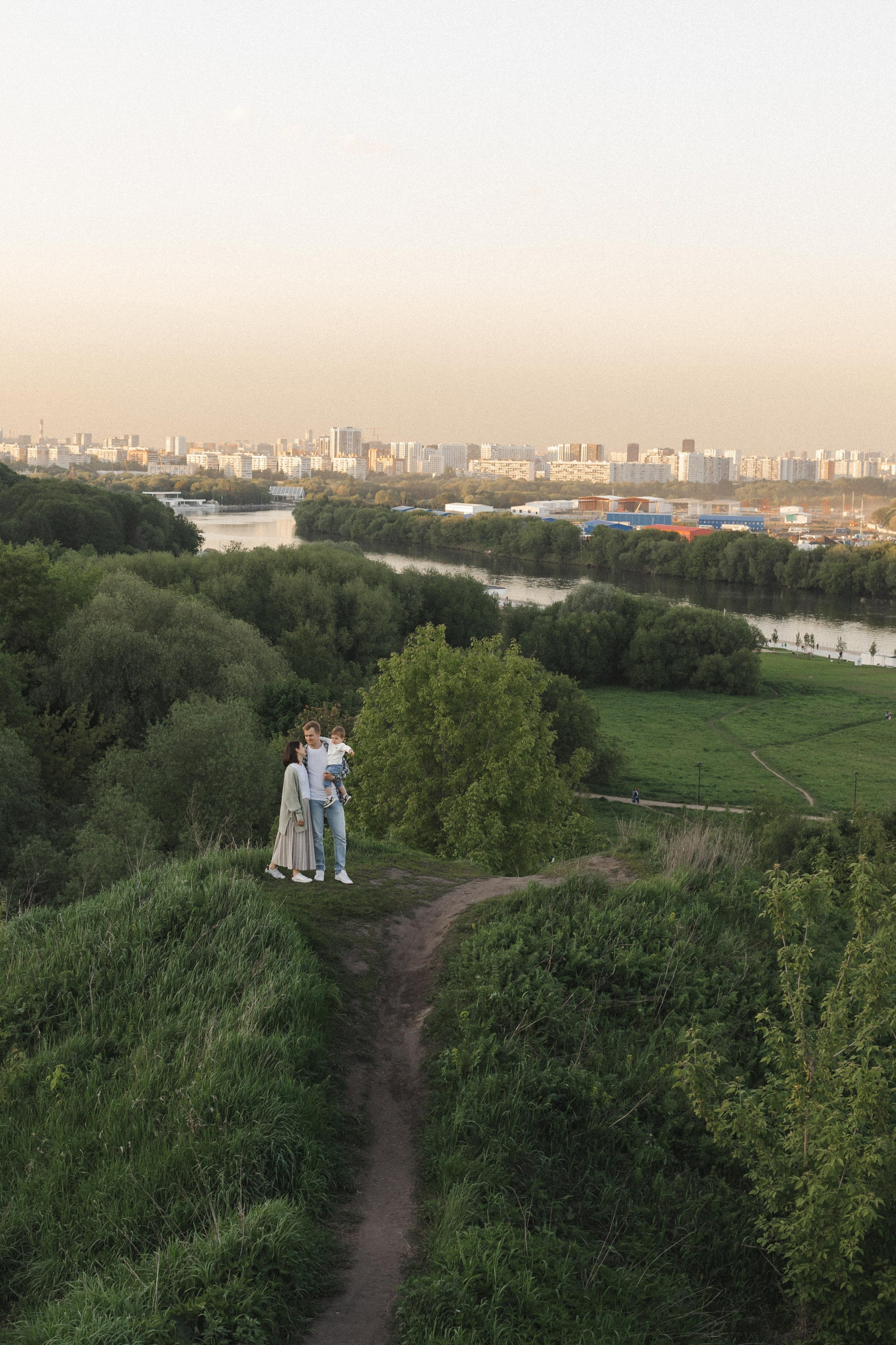 Максим, Даша и Мирон. Семейный фотограф в Москве