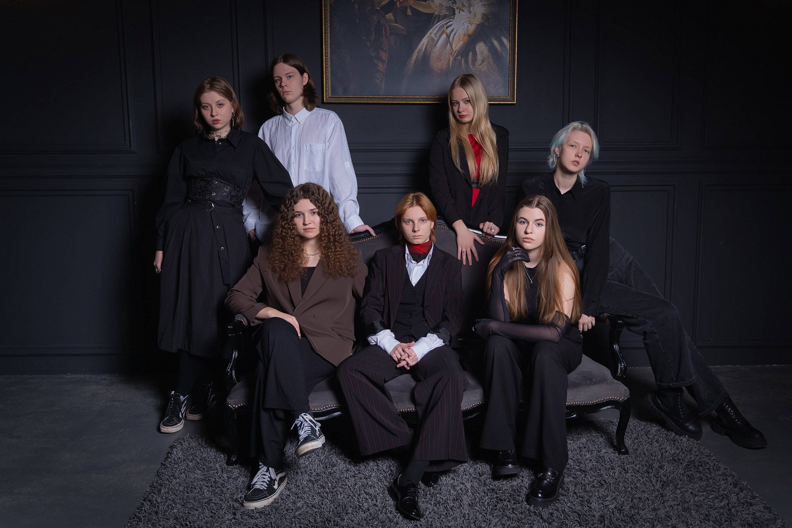 Тематическая студийная фотосессия для выпускных альбомов Жанна Бакунович