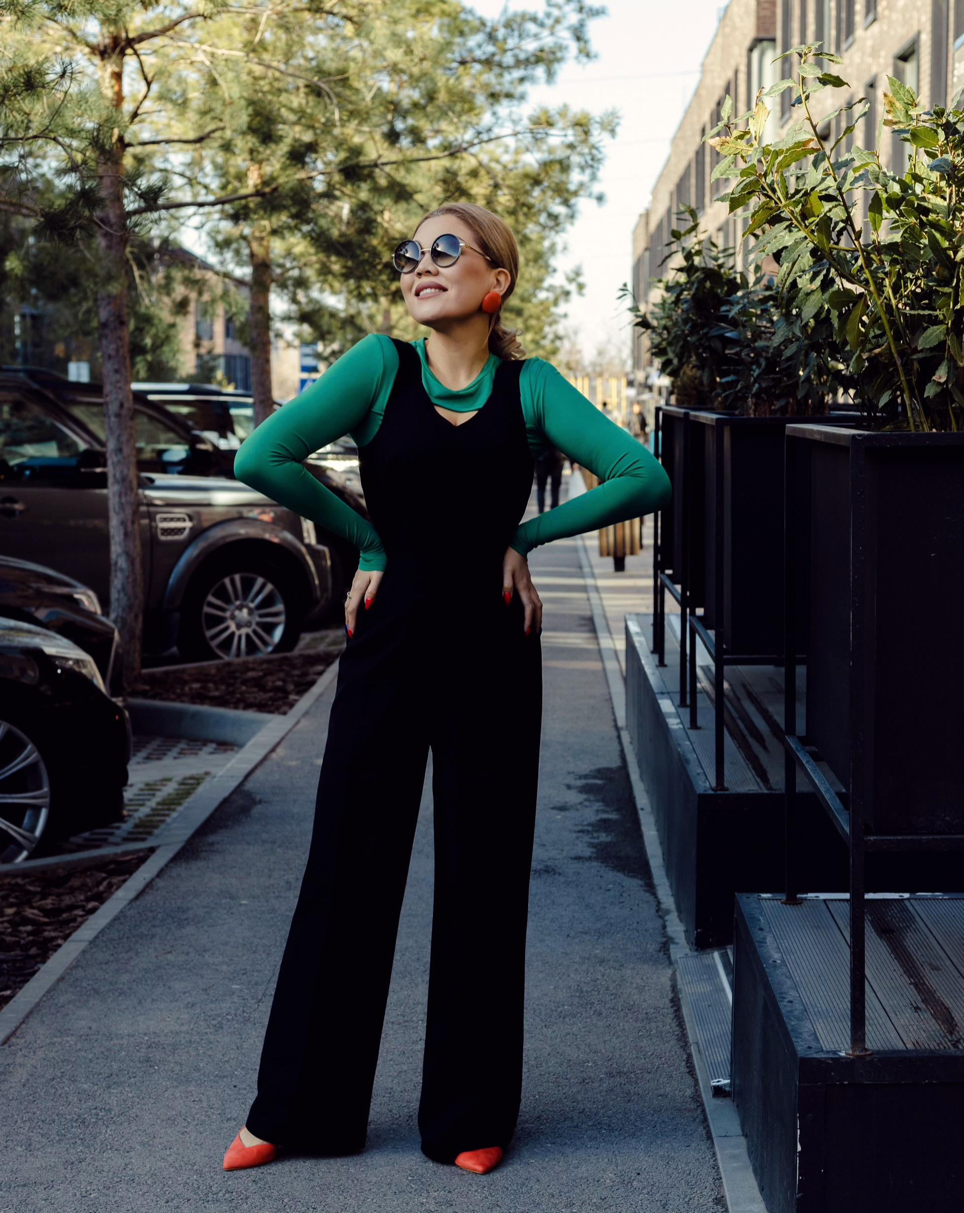 Spring in the city. Aikerim. Женский и мужской фотограф в Алматы