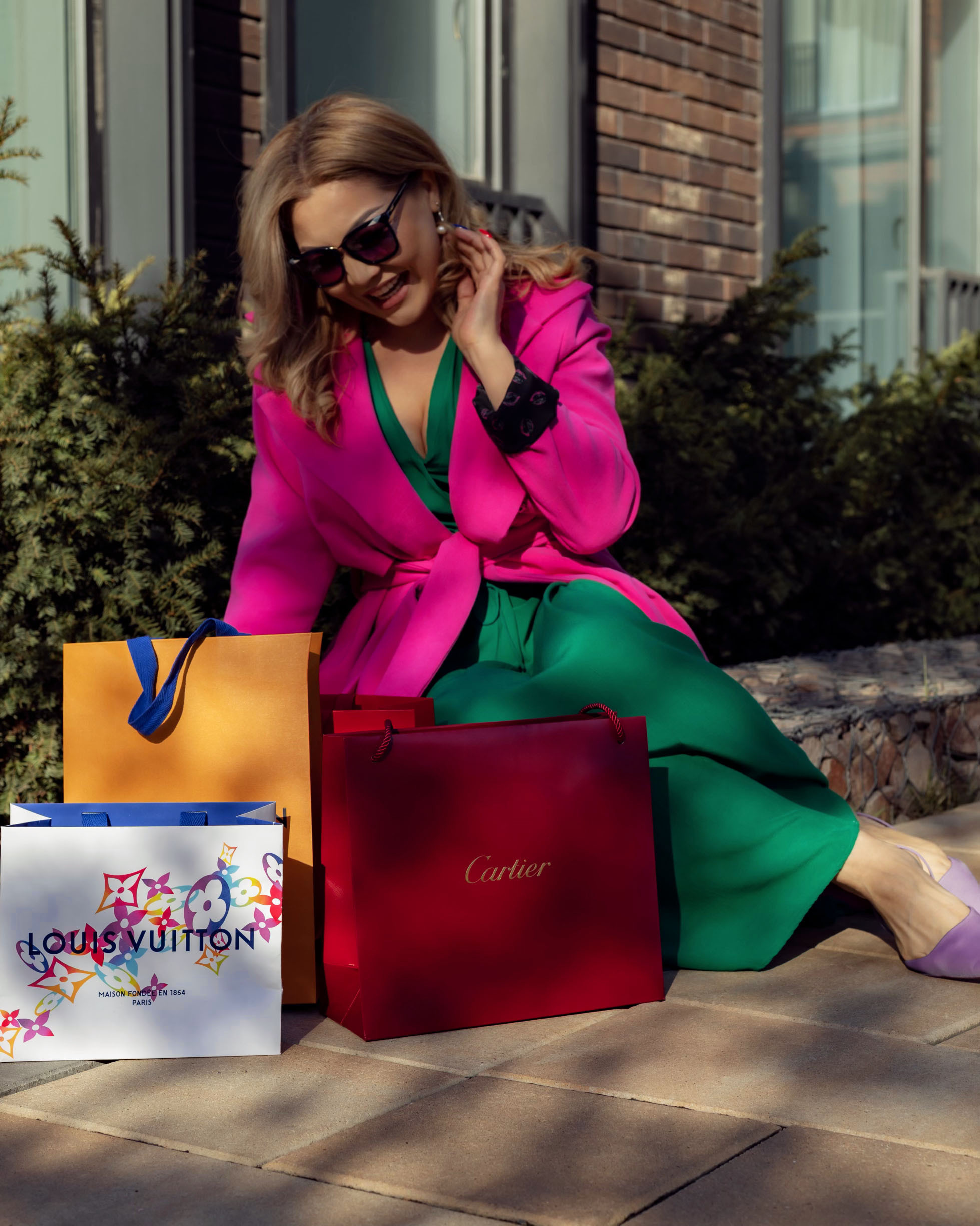 Spring in the city. Aikerim. Женский и мужской фотограф в Алматы