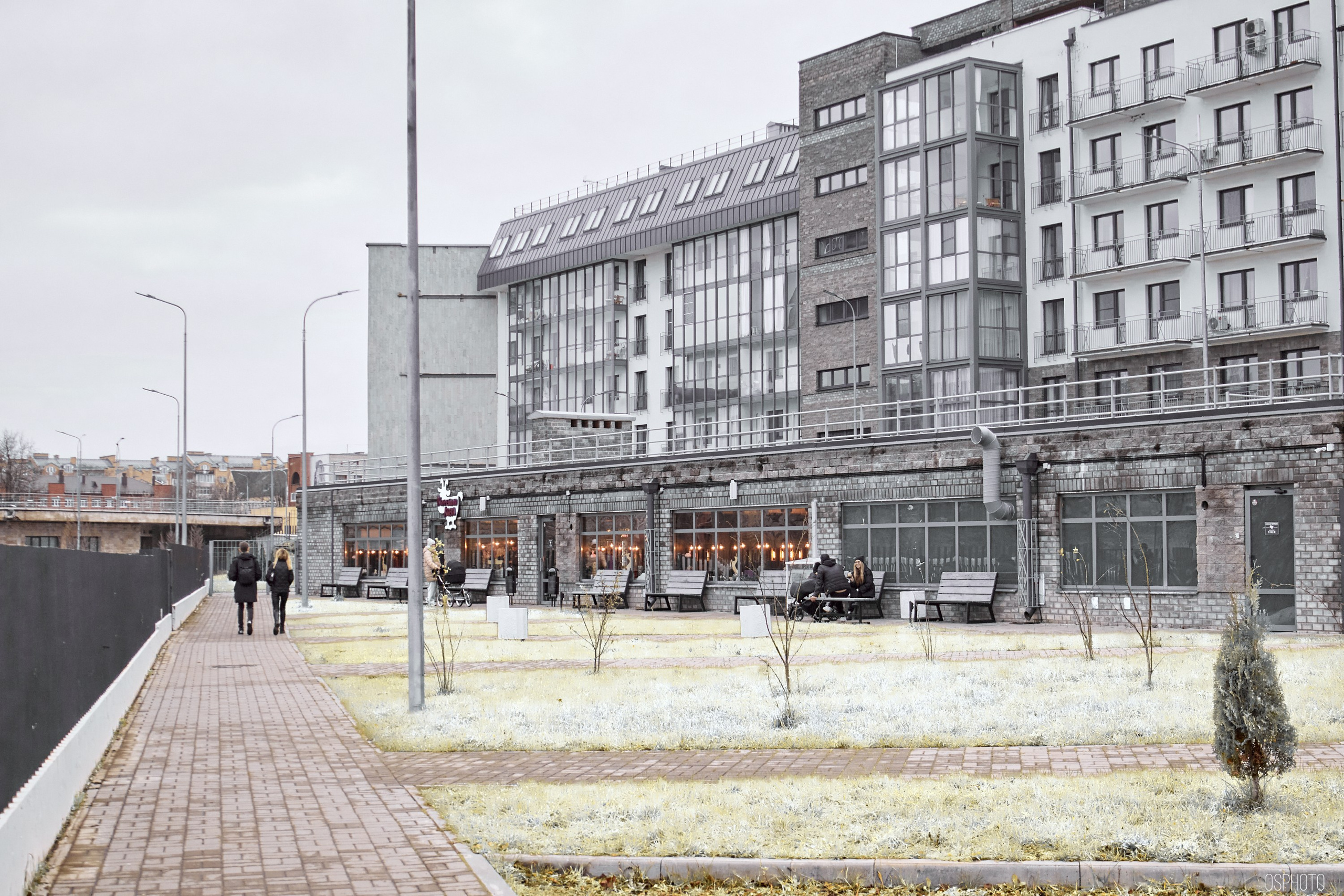 Псков. Ноябрь. Фотографъ Сергѣевъ. Поймать мгновеніе