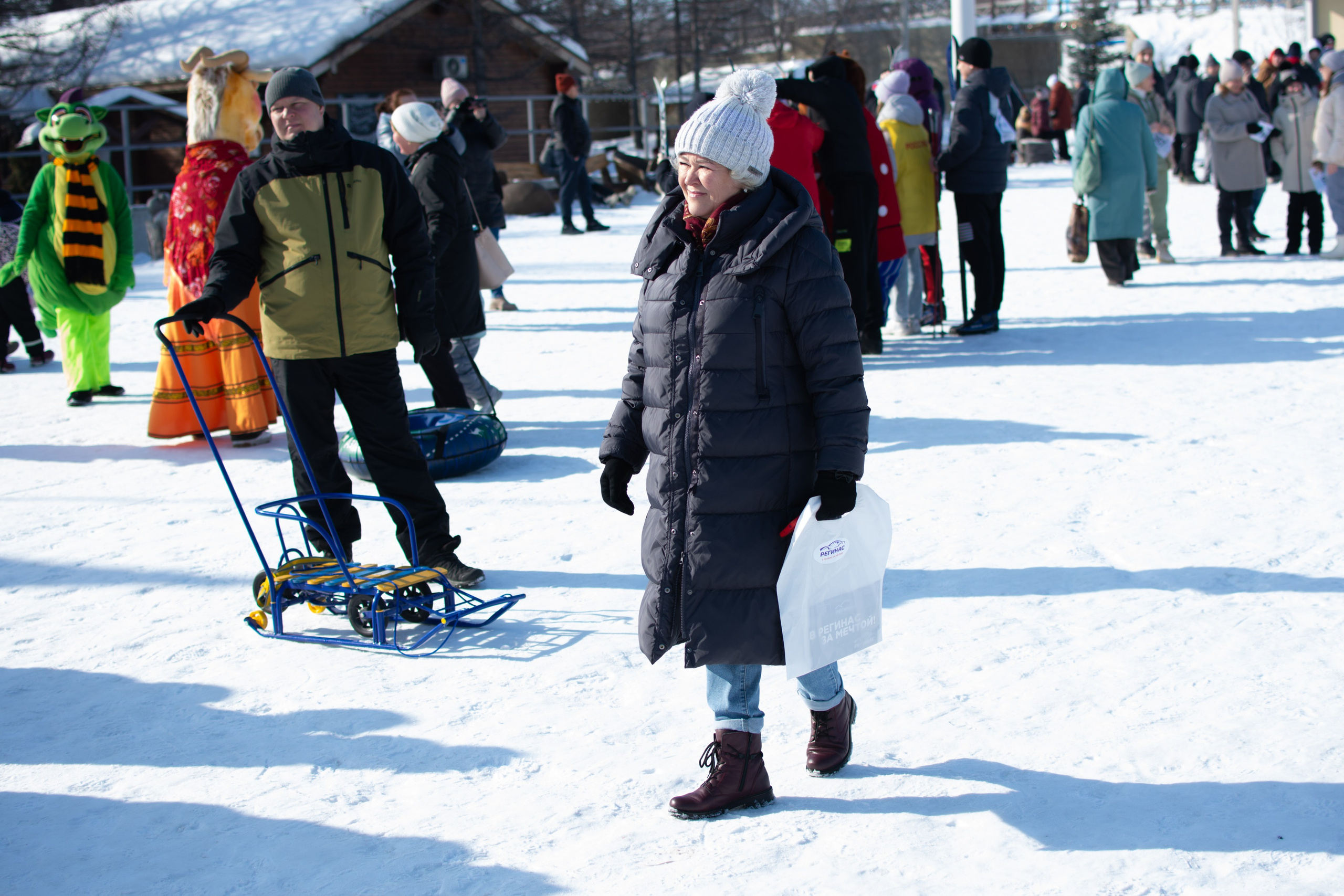 Лыжня Магнитогорск. Evgeniy Roslov