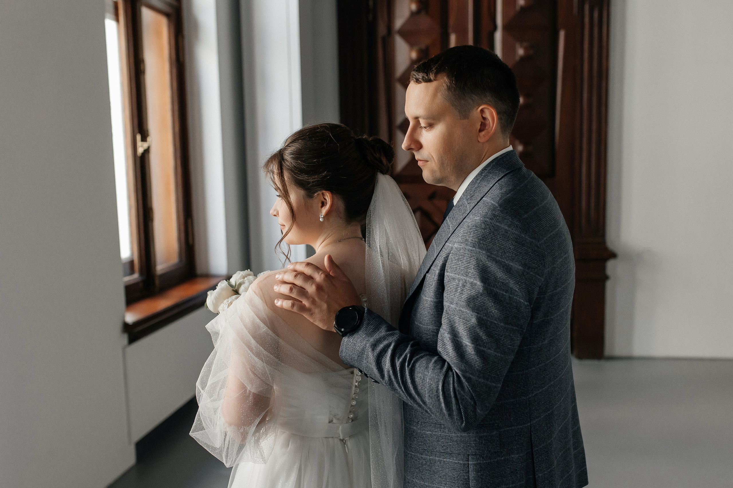 свадебная фотосессия в особняке спиридонова