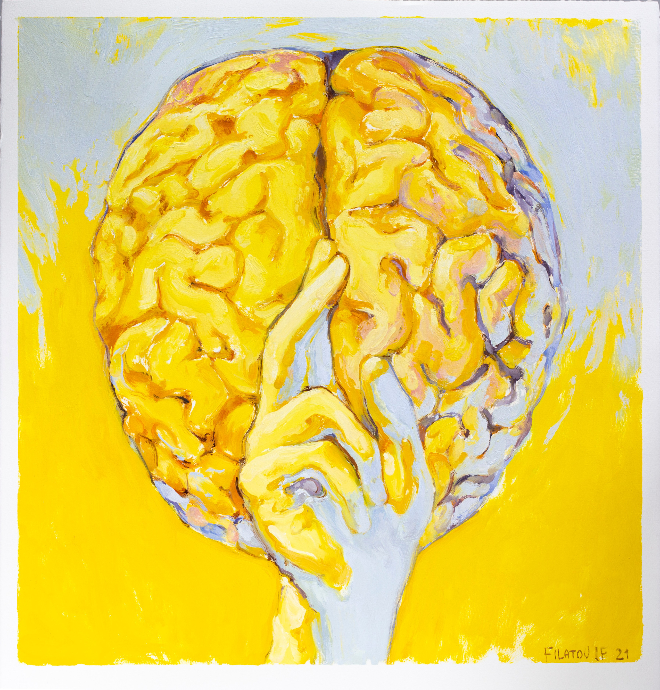 Series MIND GAME. Visual artist Ilia Filatov