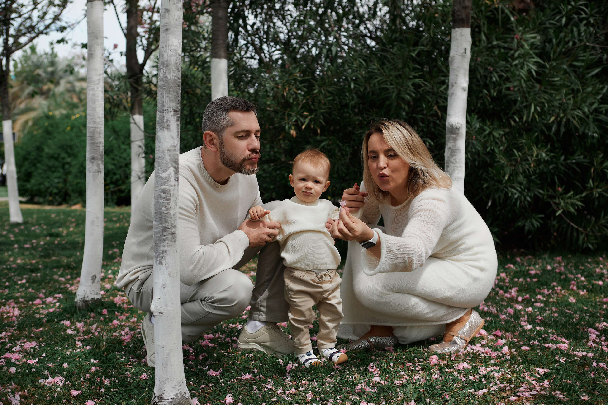 Фотосессия красивой семьи Кангун. Свадебный и семейный фотограф в Сочи-Красной поляне Ларионова Анна