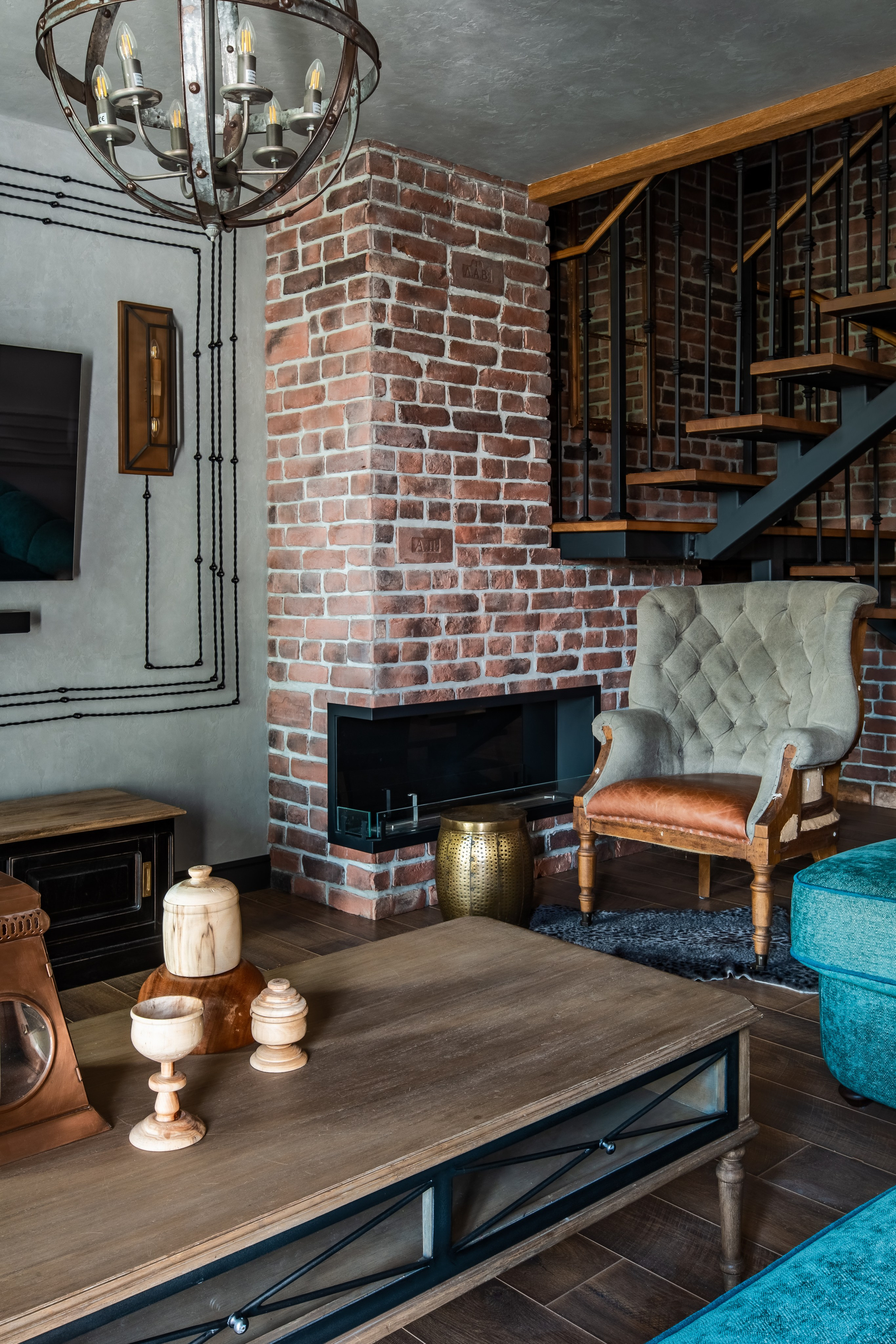 Лофт в ТаунХаусе. 1 этаж. Дизайнер интерьера вашего дома мечты