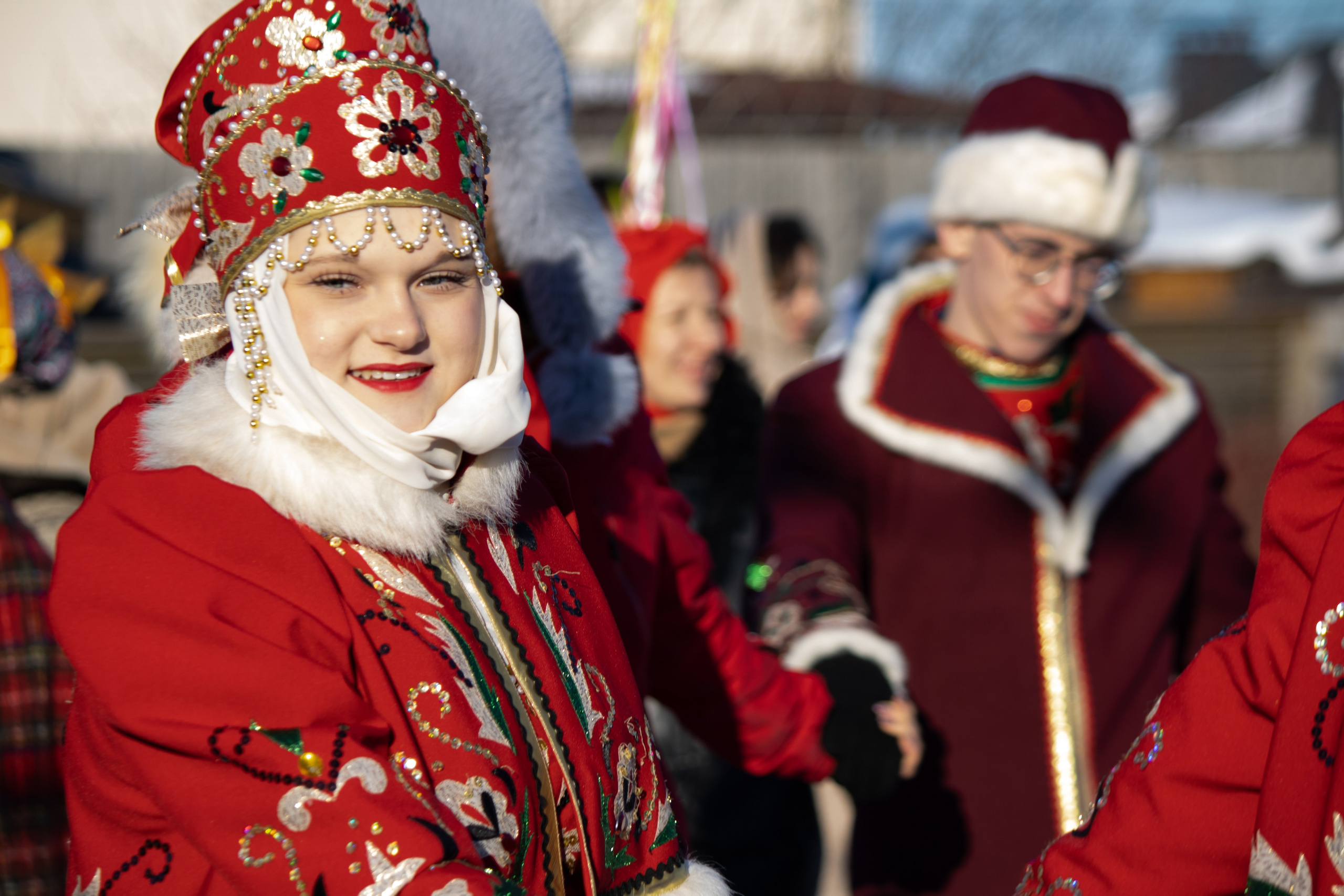 Масленица от «Жатвы» в Чертовицах, Воронеж. Фотограф Наталья Мершина