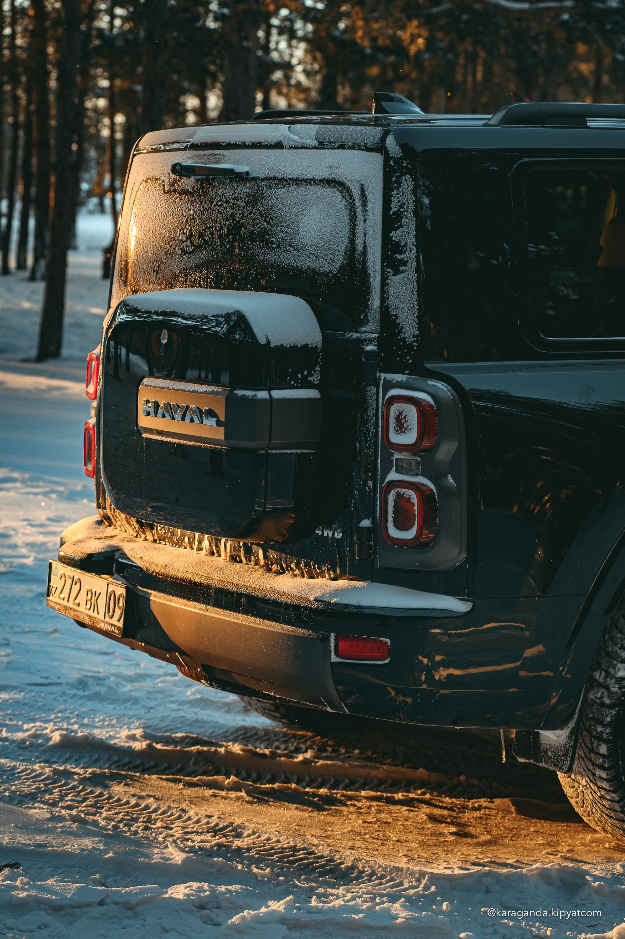 Зимний заезд на HAVAL H9. Кипятком Караганда